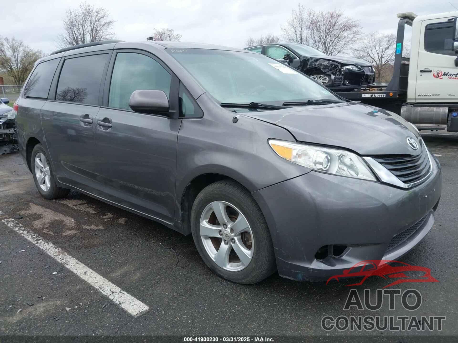 TOYOTA SIENNA 2012 - 5TDKK3DC0CS273580
