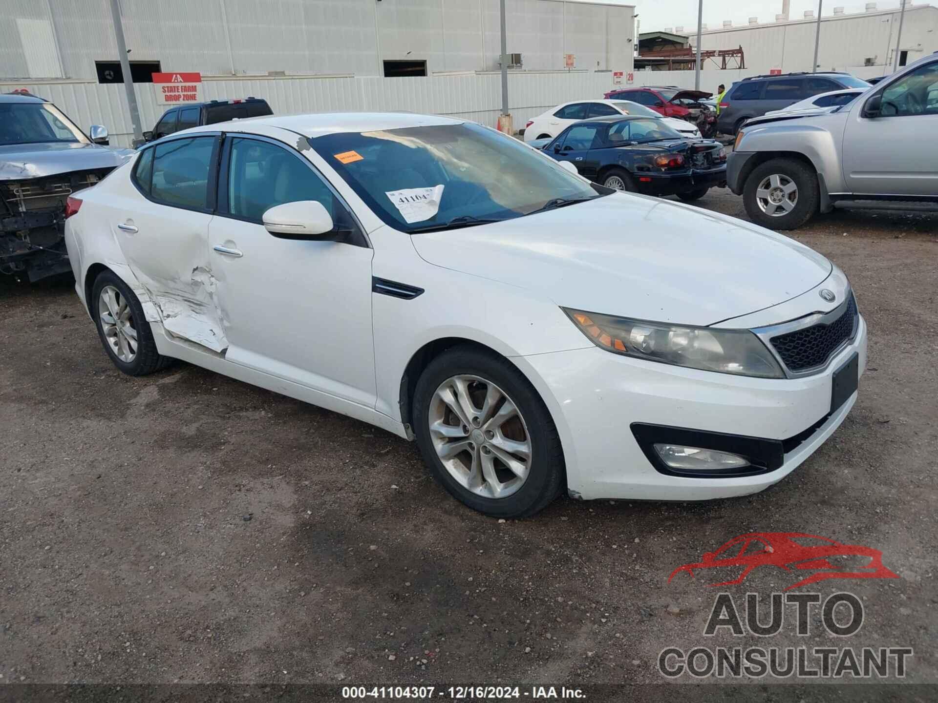 KIA OPTIMA 2013 - 5XXGM4A70DG165458