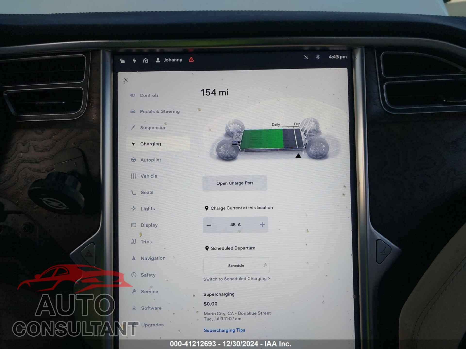 TESLA MODEL X 2016 - 5YJXCAE48GF001903