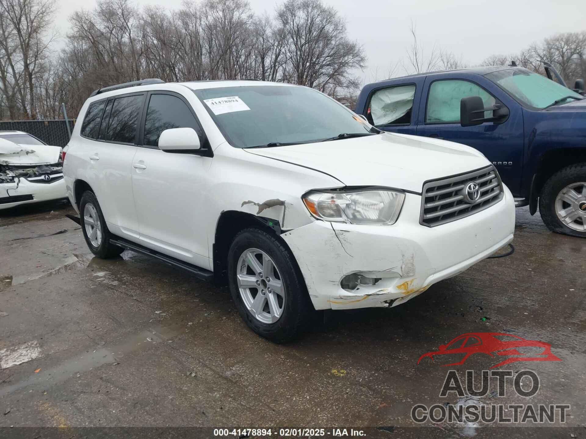 TOYOTA HIGHLANDER 2010 - 5TDJK3EH2AS010476