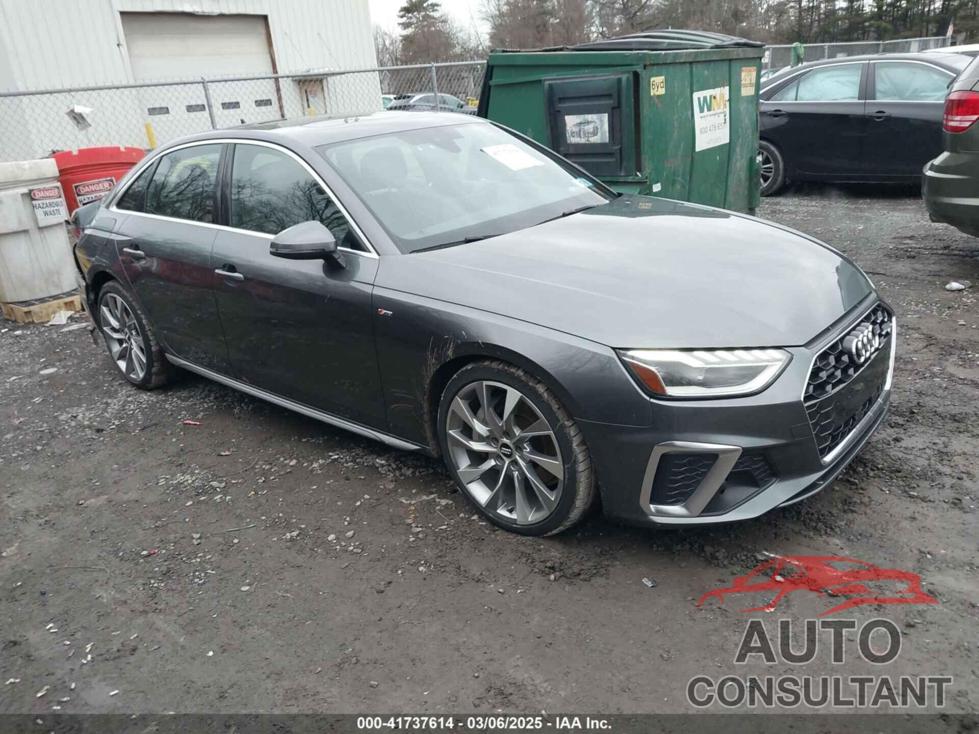 AUDI A4 2020 - WAUENAF46LN005005