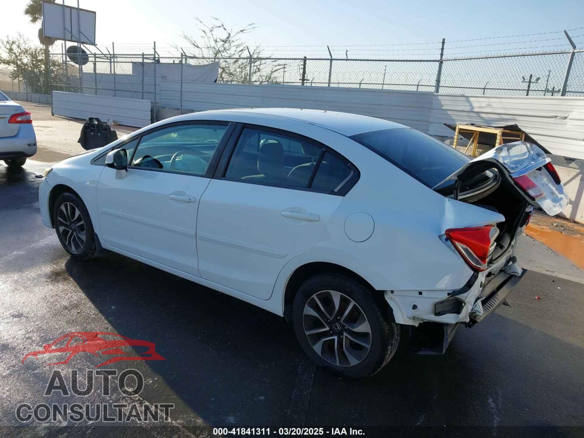 HONDA CIVIC 2013 - 19XFB2F84DE240503