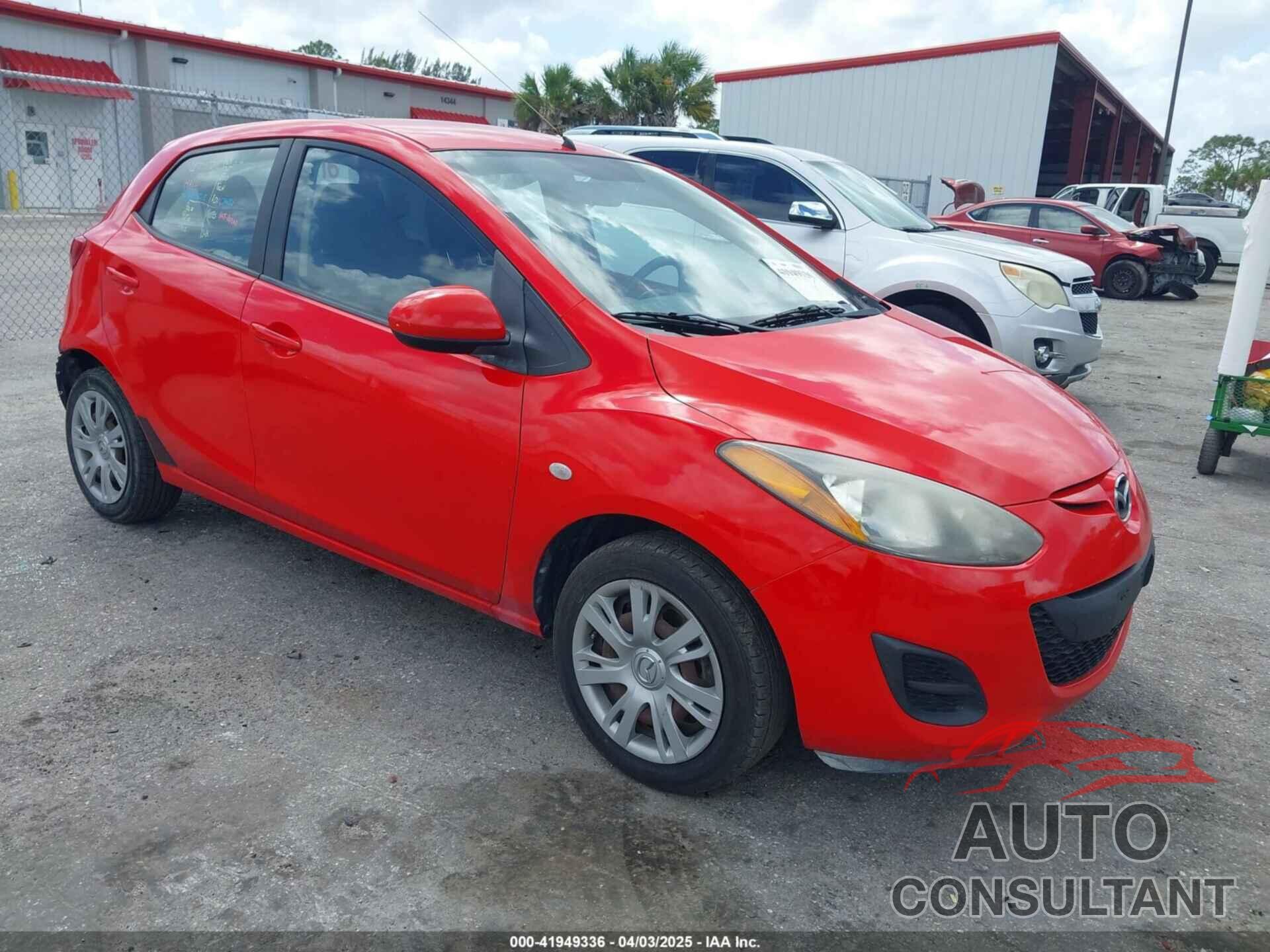MAZDA MAZDA2 2012 - JM1DE1KZXC0151940