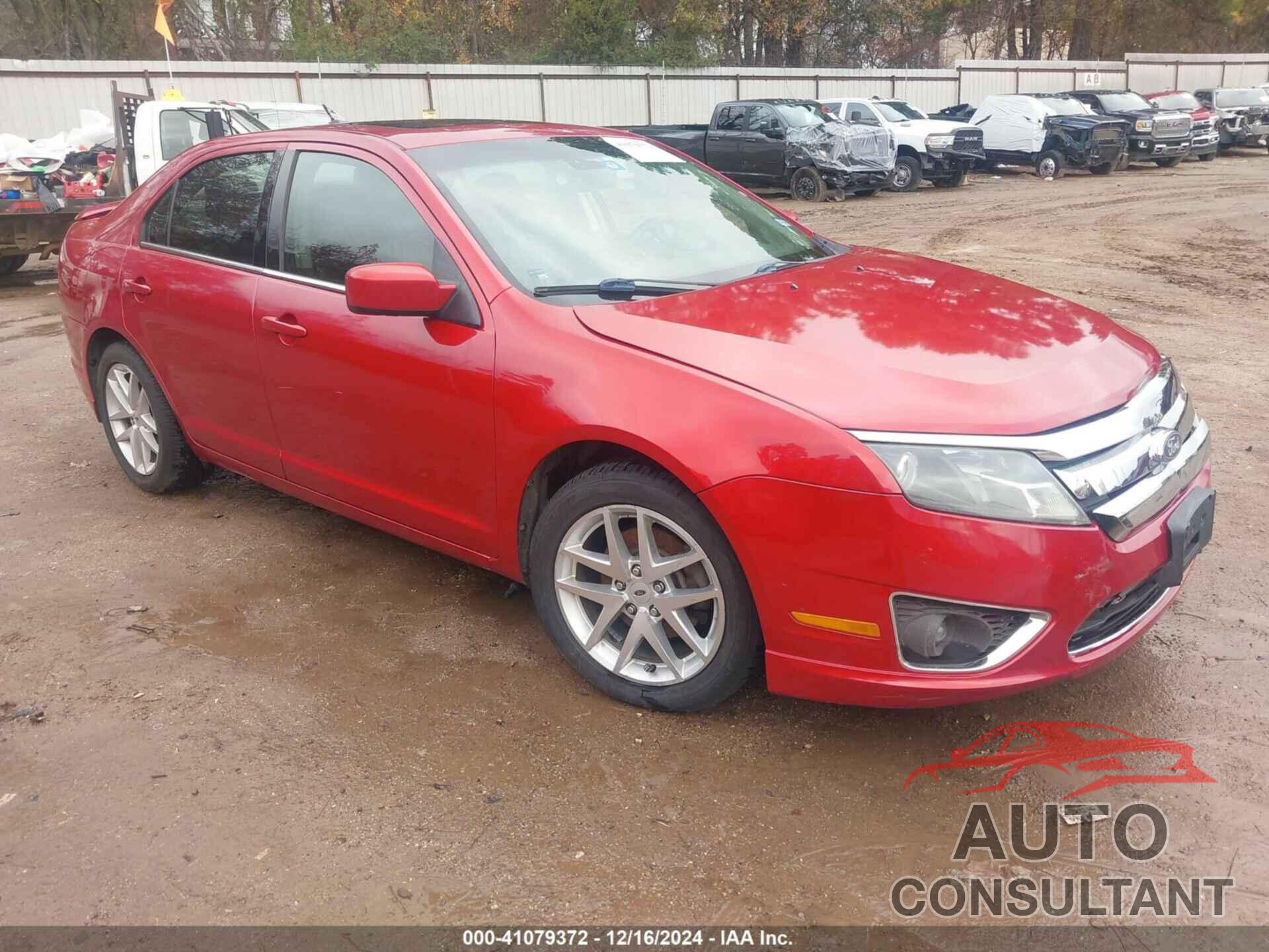 FORD FUSION 2012 - 3FAHP0JG4CR198652