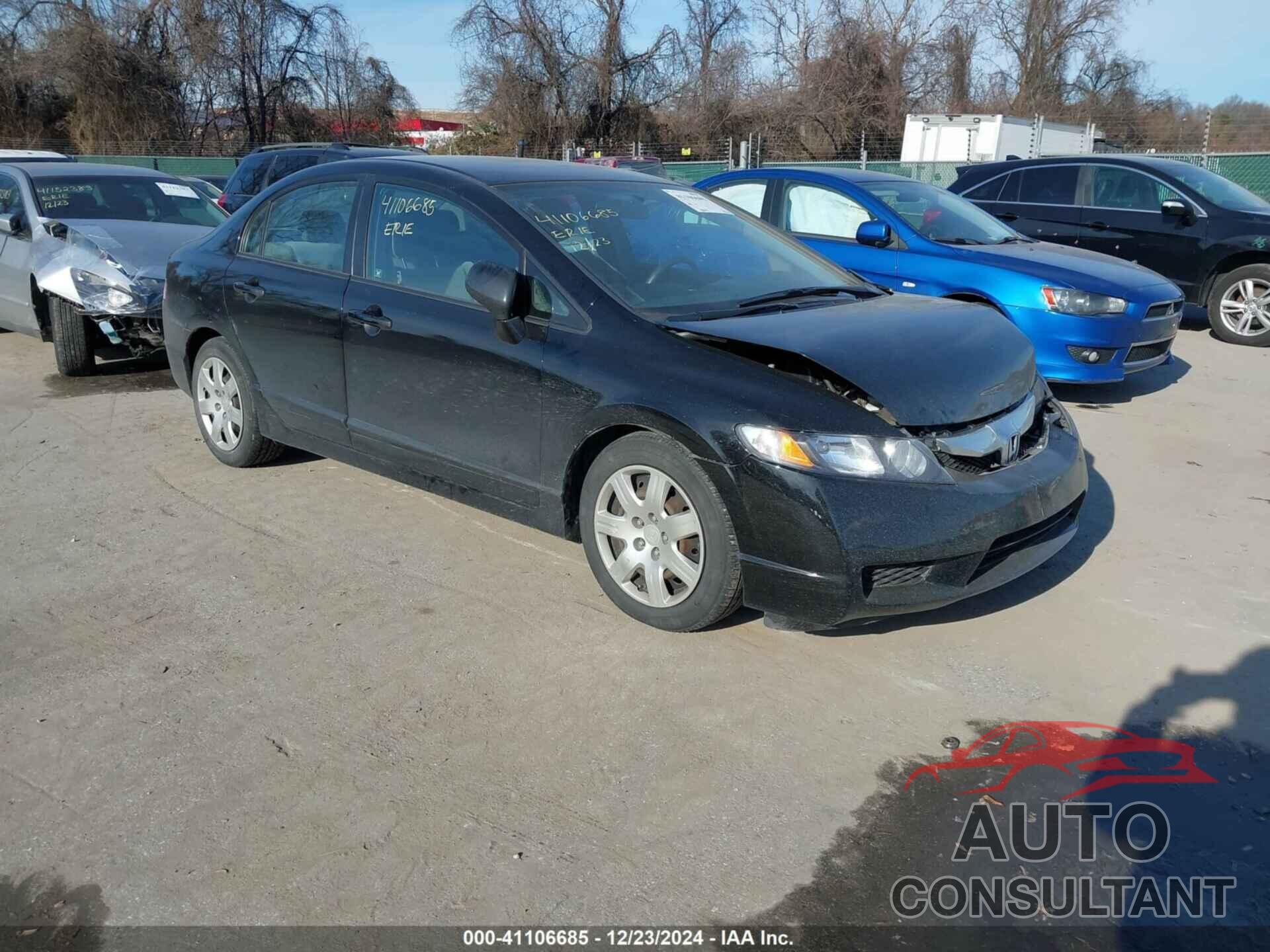 HONDA CIVIC 2010 - 2HGFA1F55AH574754