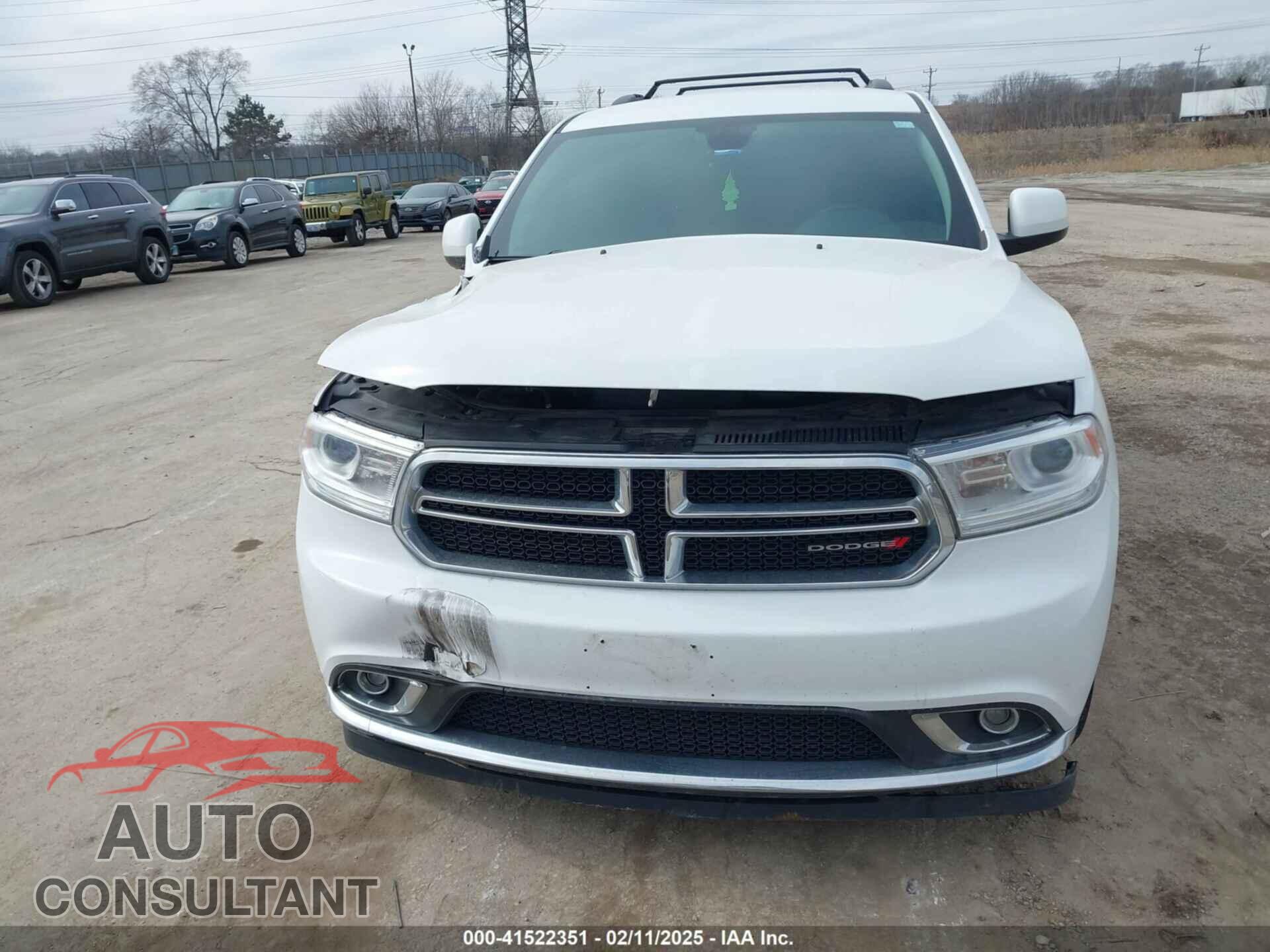 DODGE DURANGO 2017 - 1C4RDJAG0HC857653