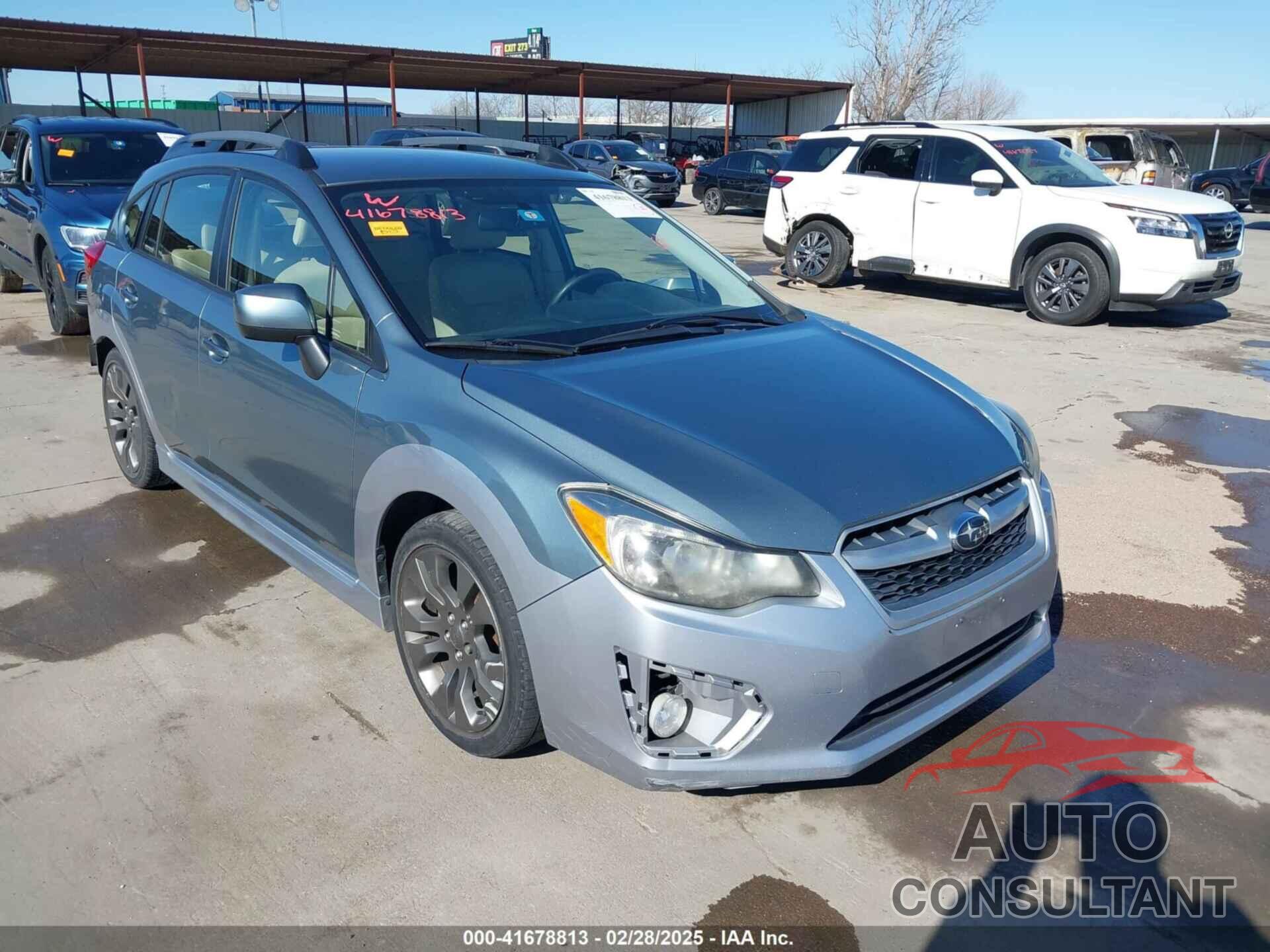 SUBARU IMPREZA 2012 - JF1GPAL60CH240399