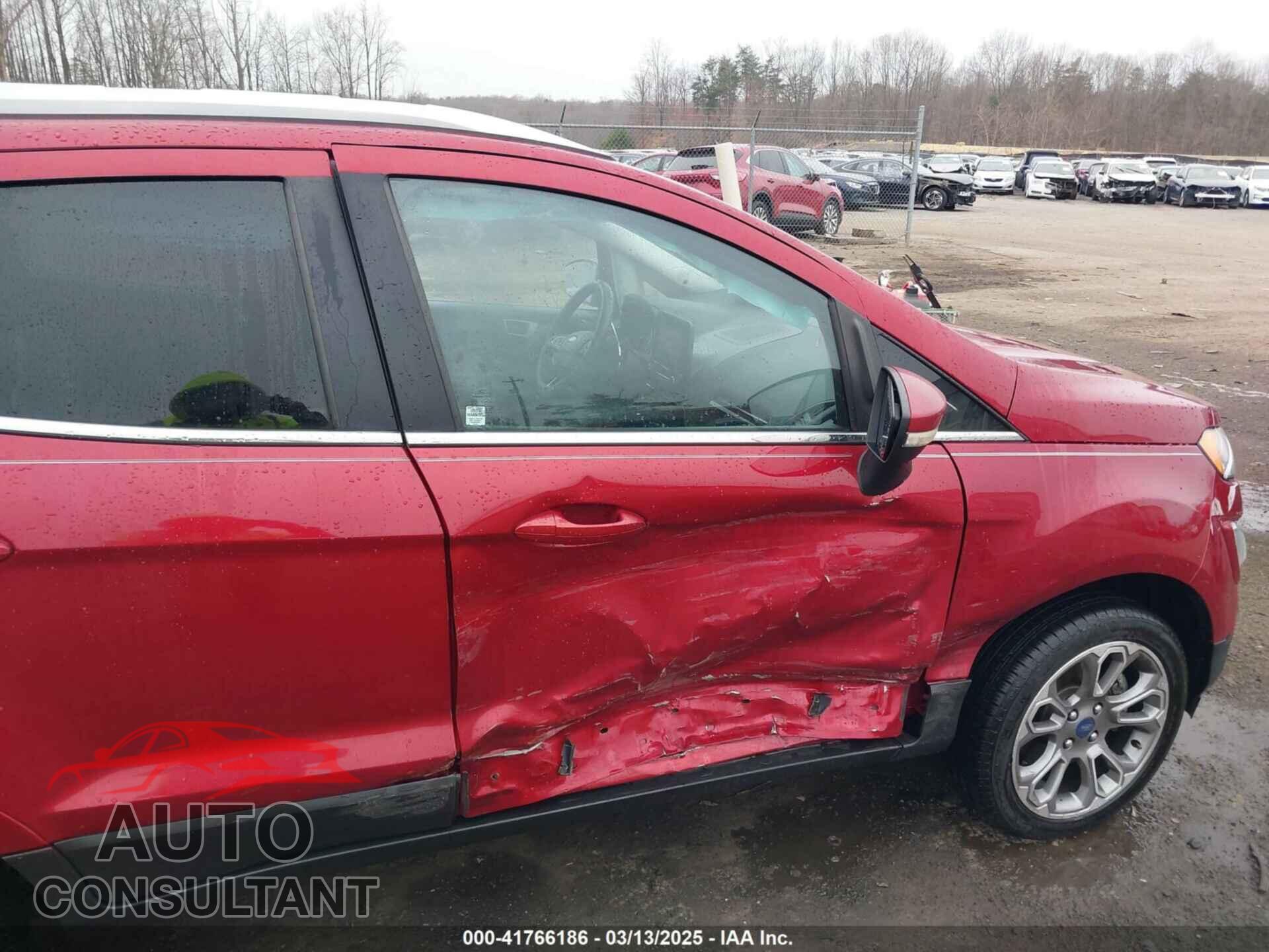 FORD ECOSPORT 2019 - MAJ6S3KL5KC252573