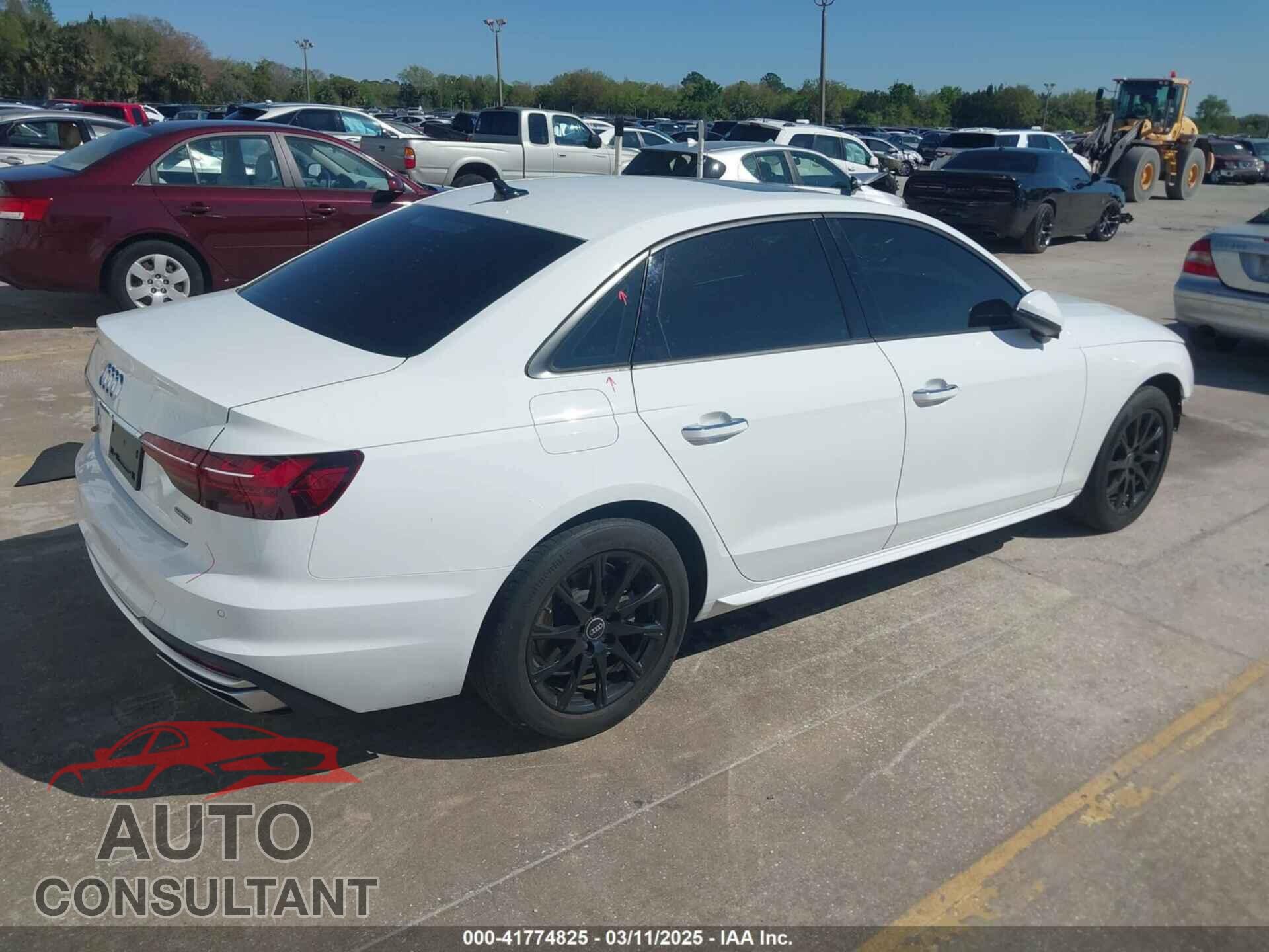 AUDI A4 2021 - WAUABAF42MA073995