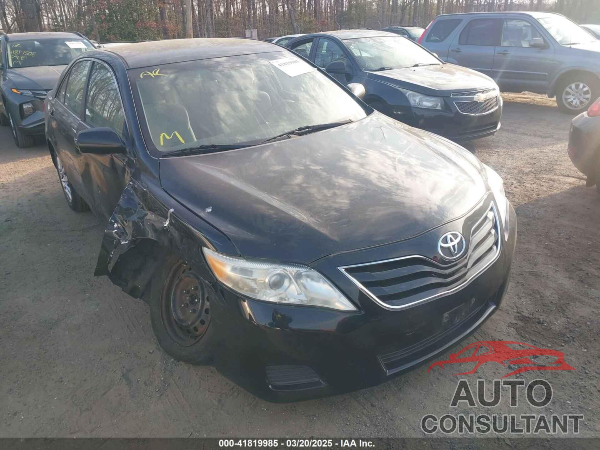 TOYOTA CAMRY 2010 - 4T1BK3EK1AU104307