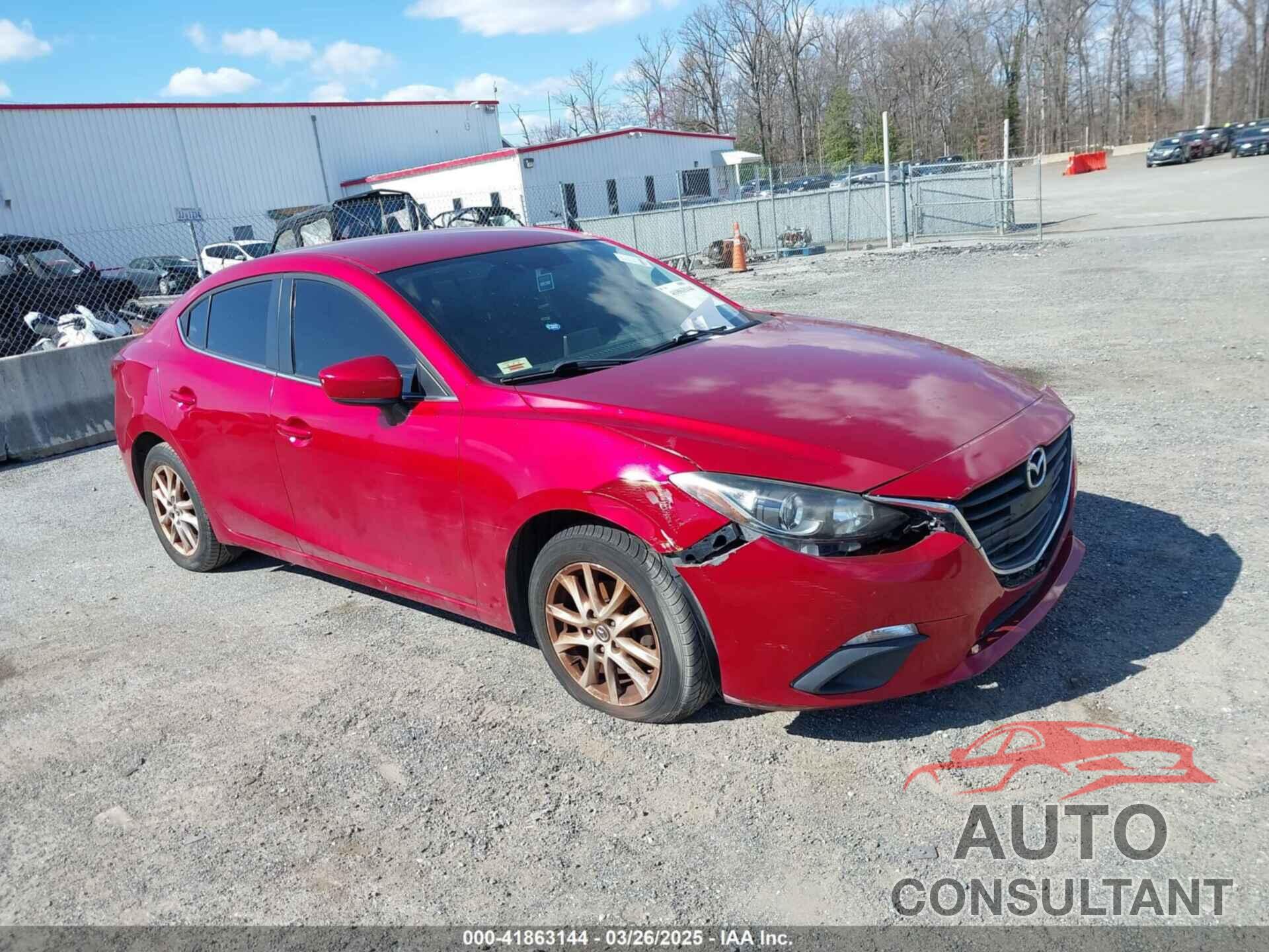 MAZDA MAZDA3 2016 - JM1BM1U73G1285243