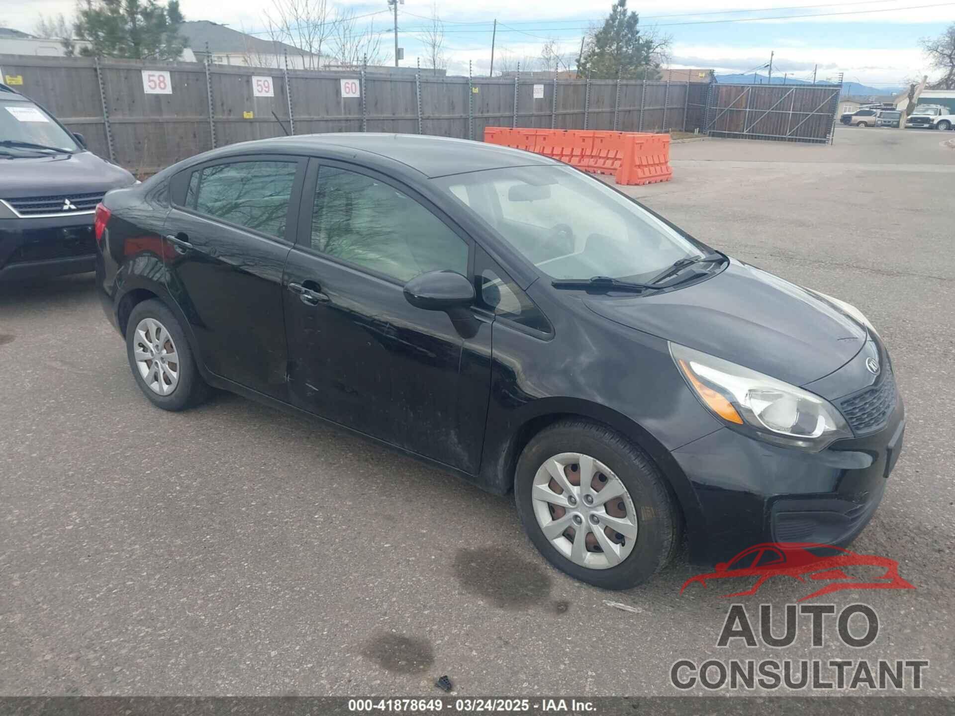 KIA RIO 2013 - KNADM4A32D6141139