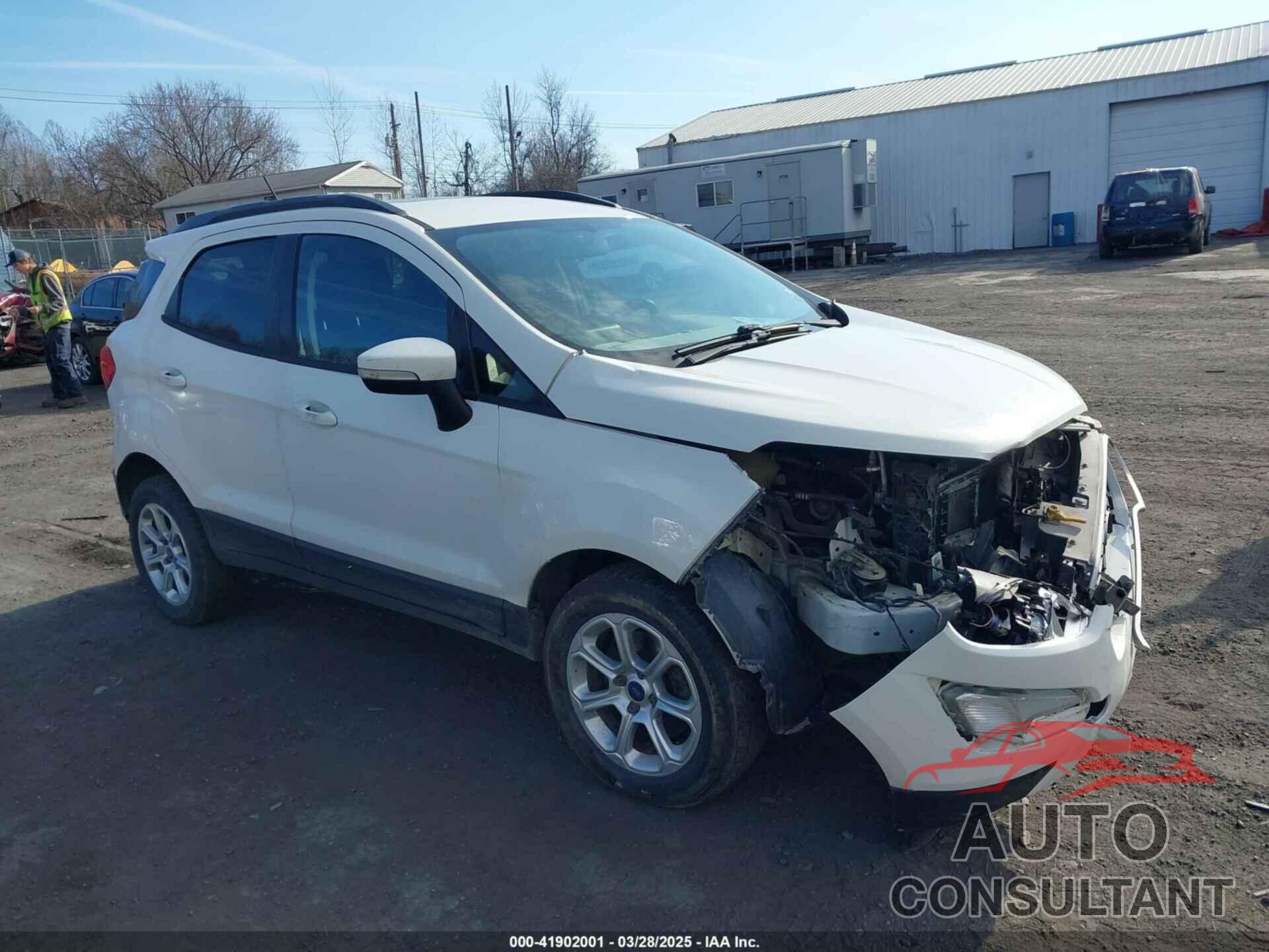 FORD ECOSPORT 2018 - MAJ6P1UL9JC160562