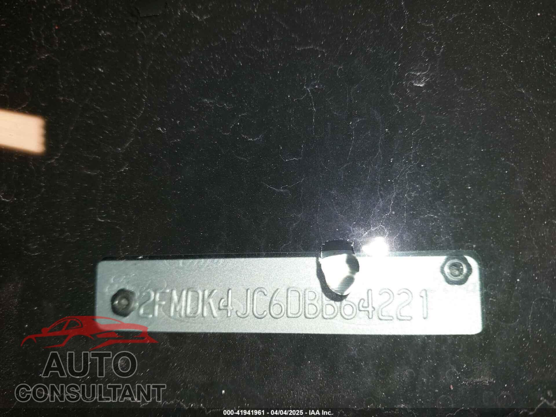 FORD EDGE 2013 - 2FMDK4JC6DBB64221