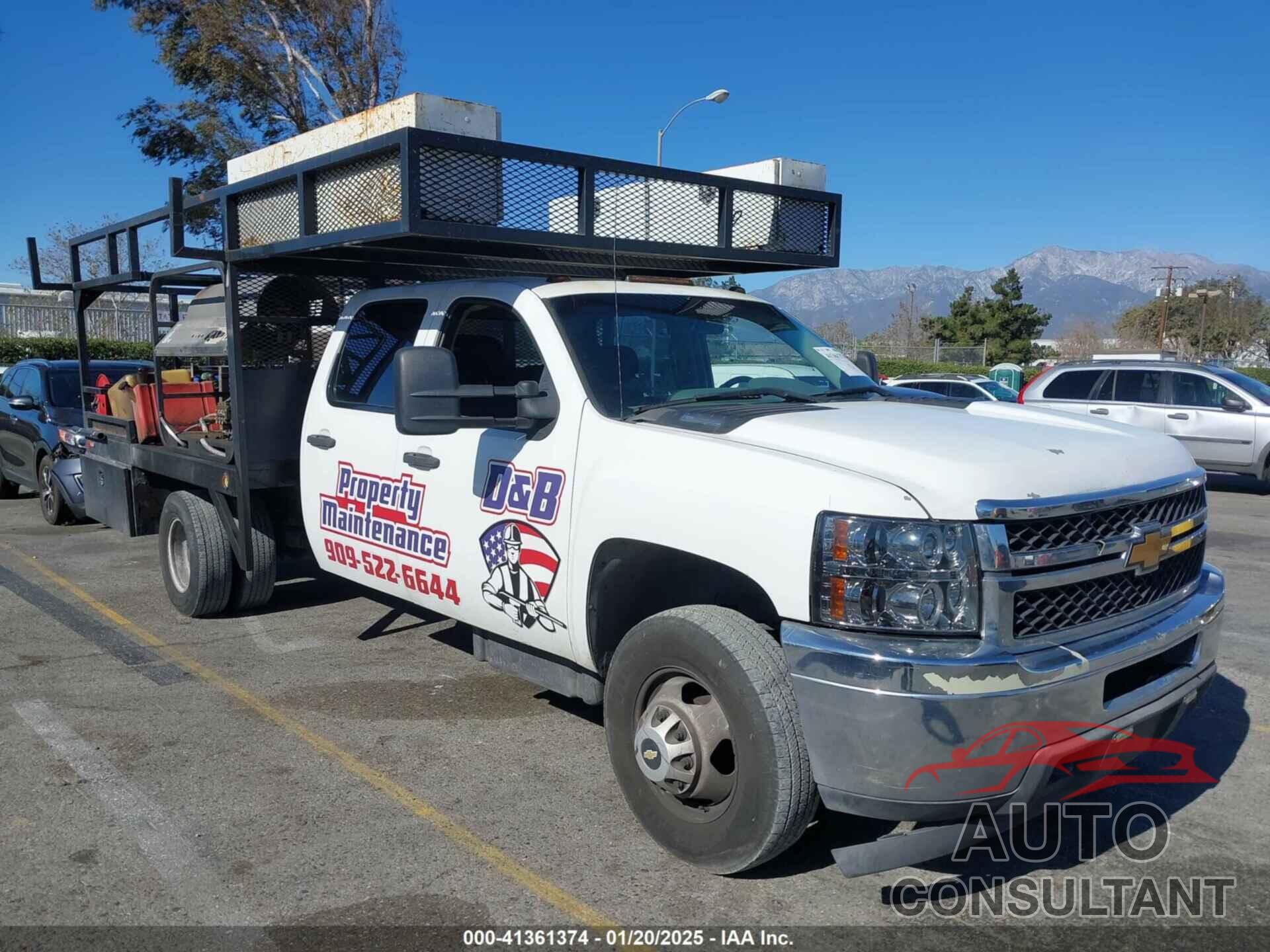 CHEVROLET SILVERADO 3500HD CHASSIS 2013 - 1GB4CZC82DF114121