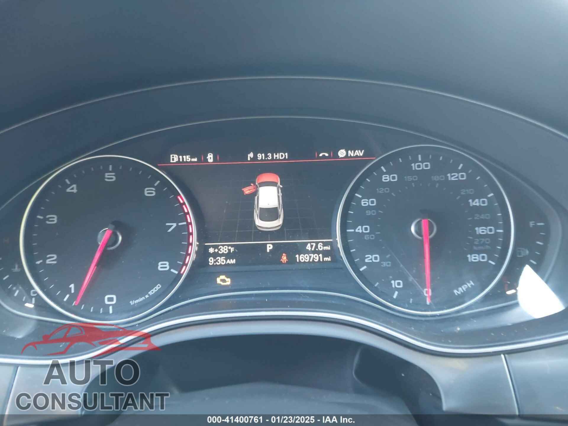 AUDI A7 2012 - WAU2GAFC8CN141138