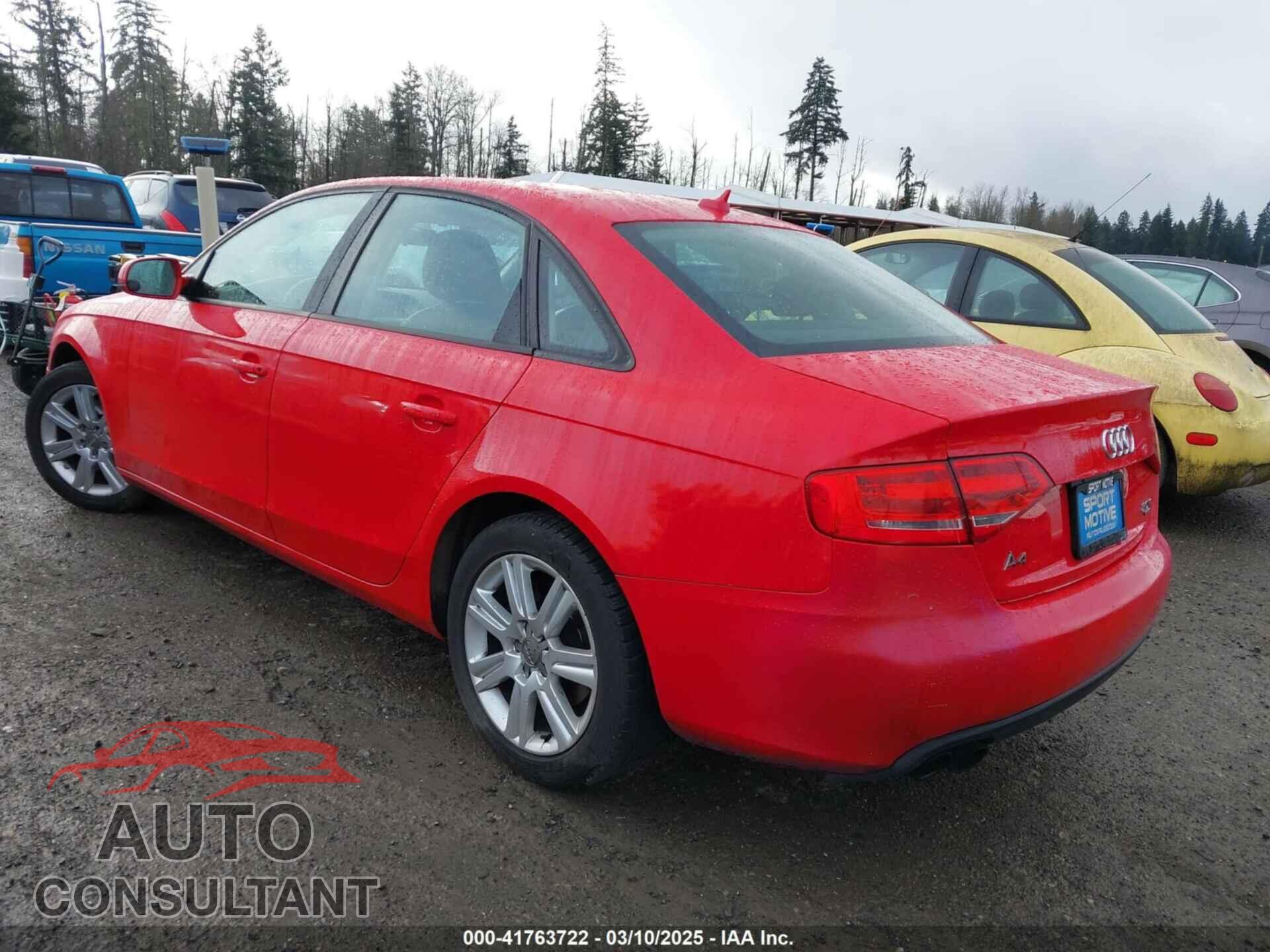 AUDI A4 2010 - WAUBFAFL7AN037904