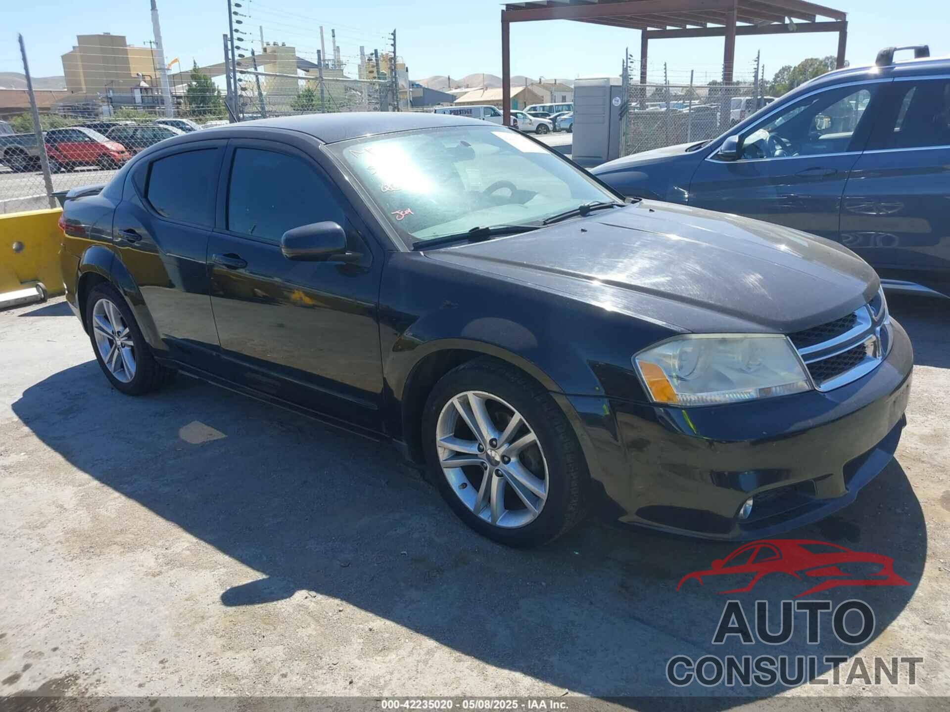 DODGE AVENGER 2012 - 1C3CDZEG2CN309797