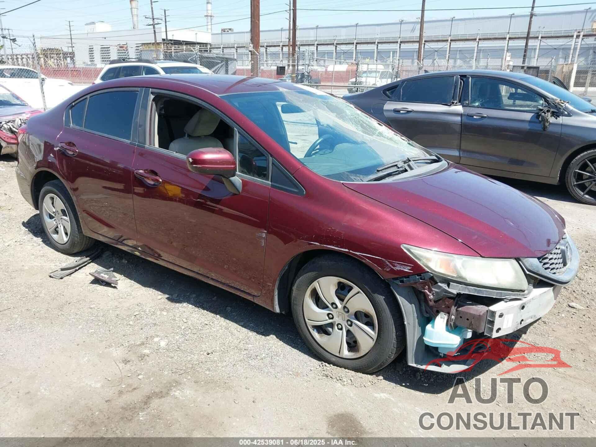 HONDA CIVIC 2015 - 19XFB2F55FE286544