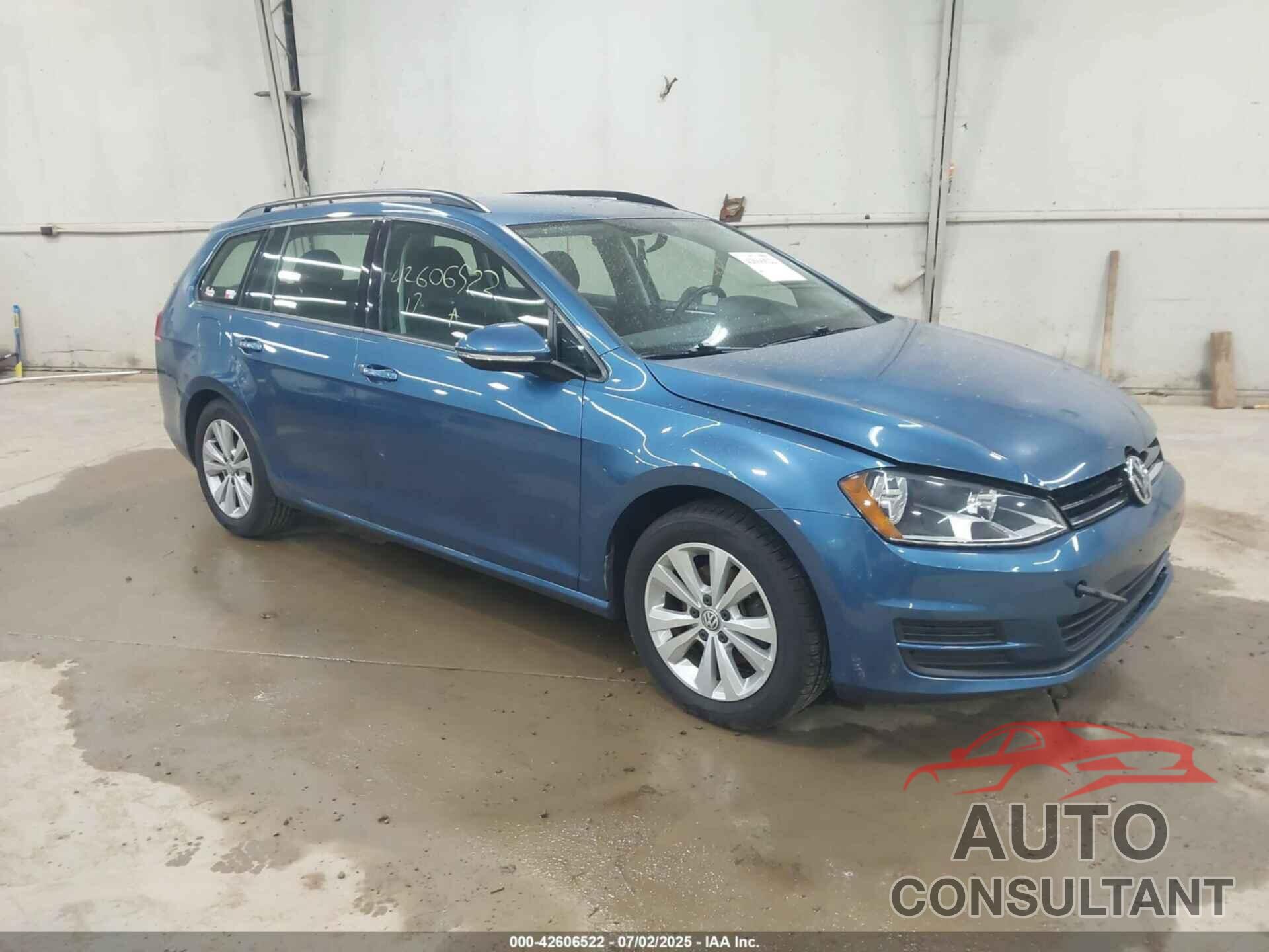 VOLKSWAGEN GOLF SPORTWAGEN 2017 - 3VWU17AU8HM535785