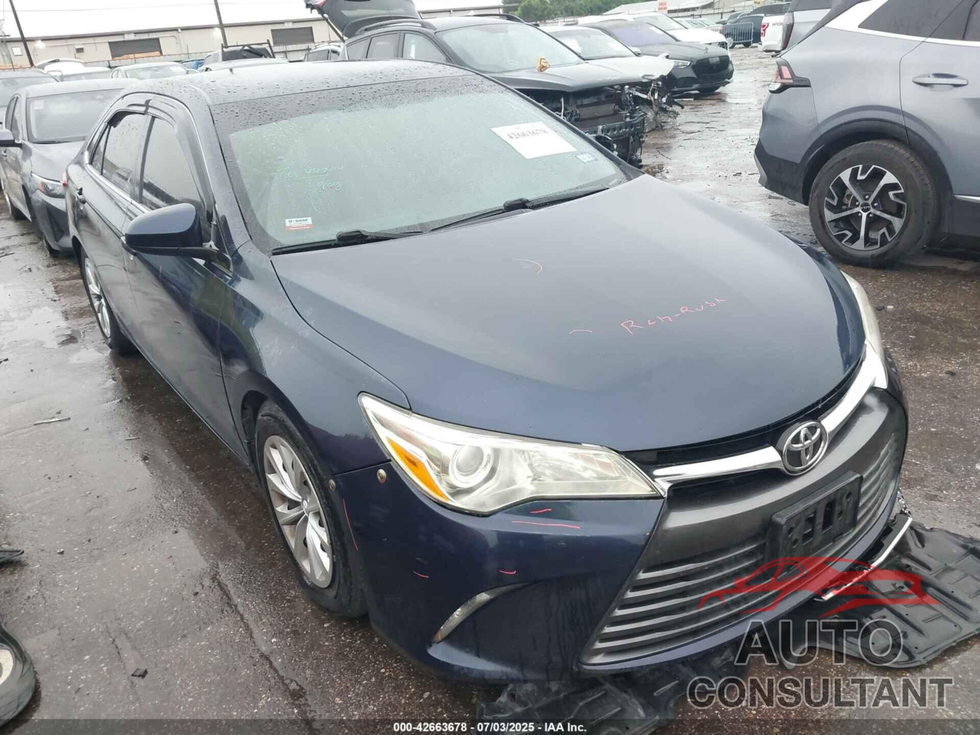 TOYOTA CAMRY 2015 - 4T4BF1FK5FR459047