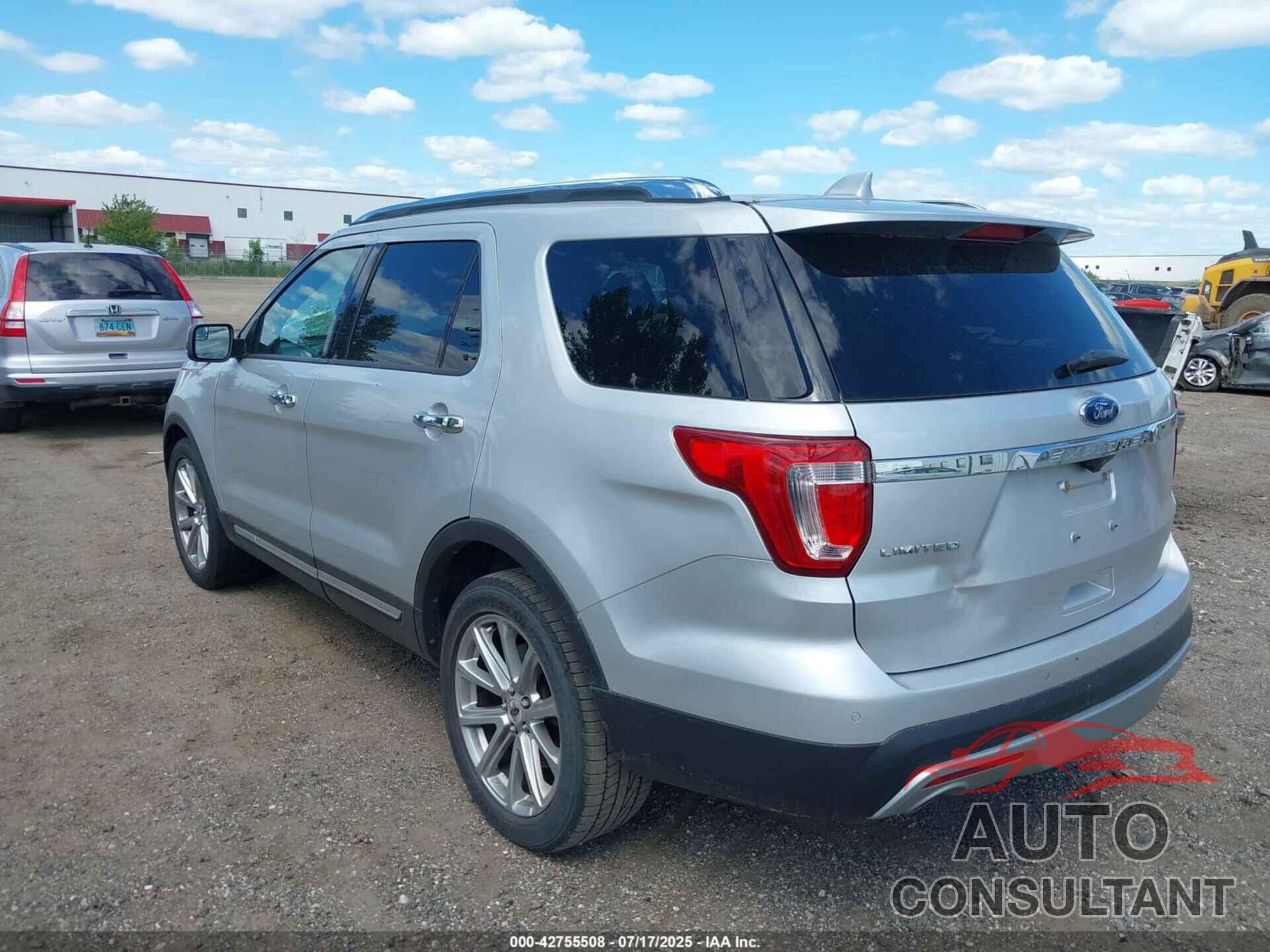 FORD EXPLORER 2017 - 1FM5K7F81HGA89887