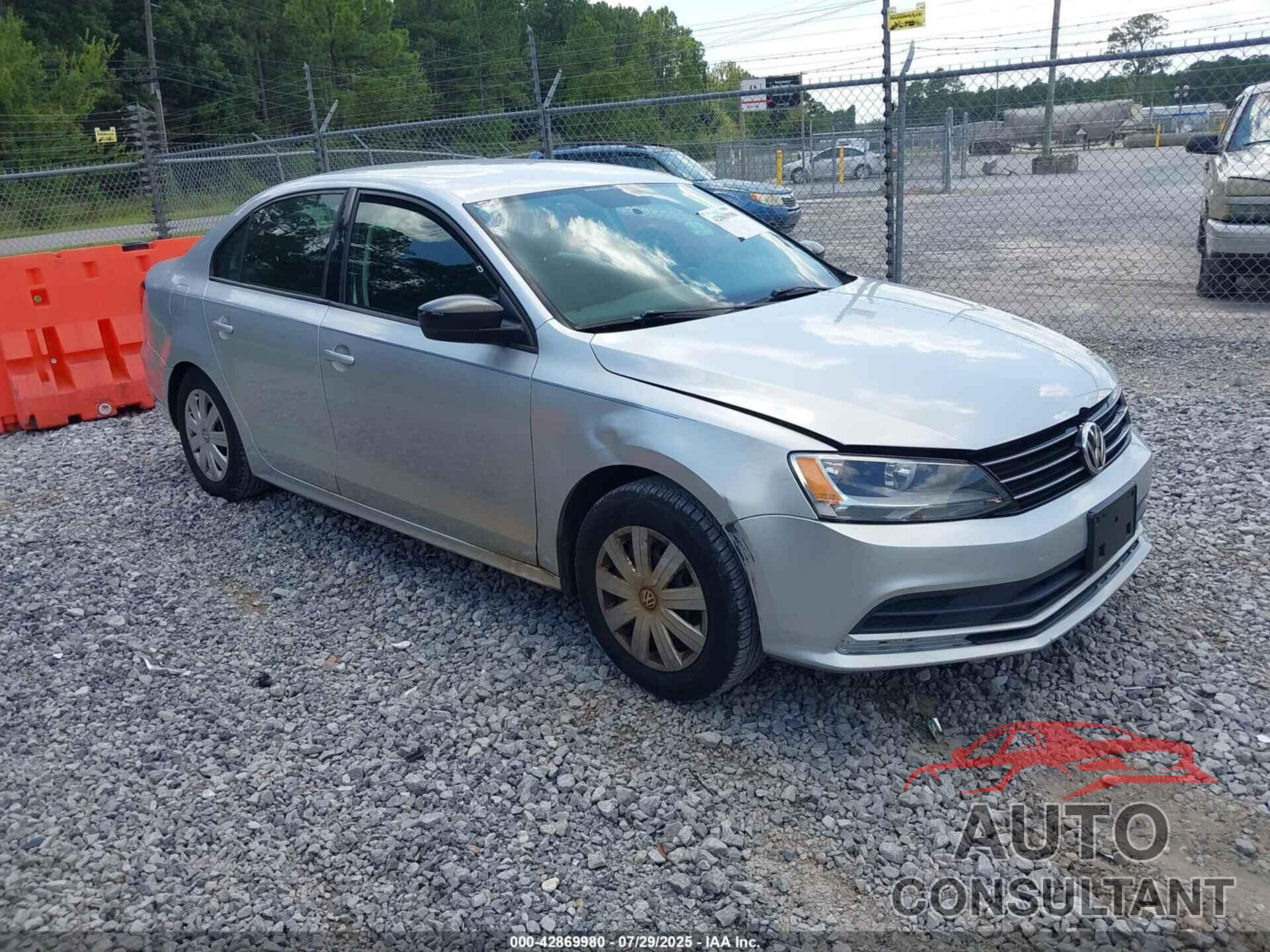 VOLKSWAGEN JETTA 2016 - 3VW267AJ0GM241374