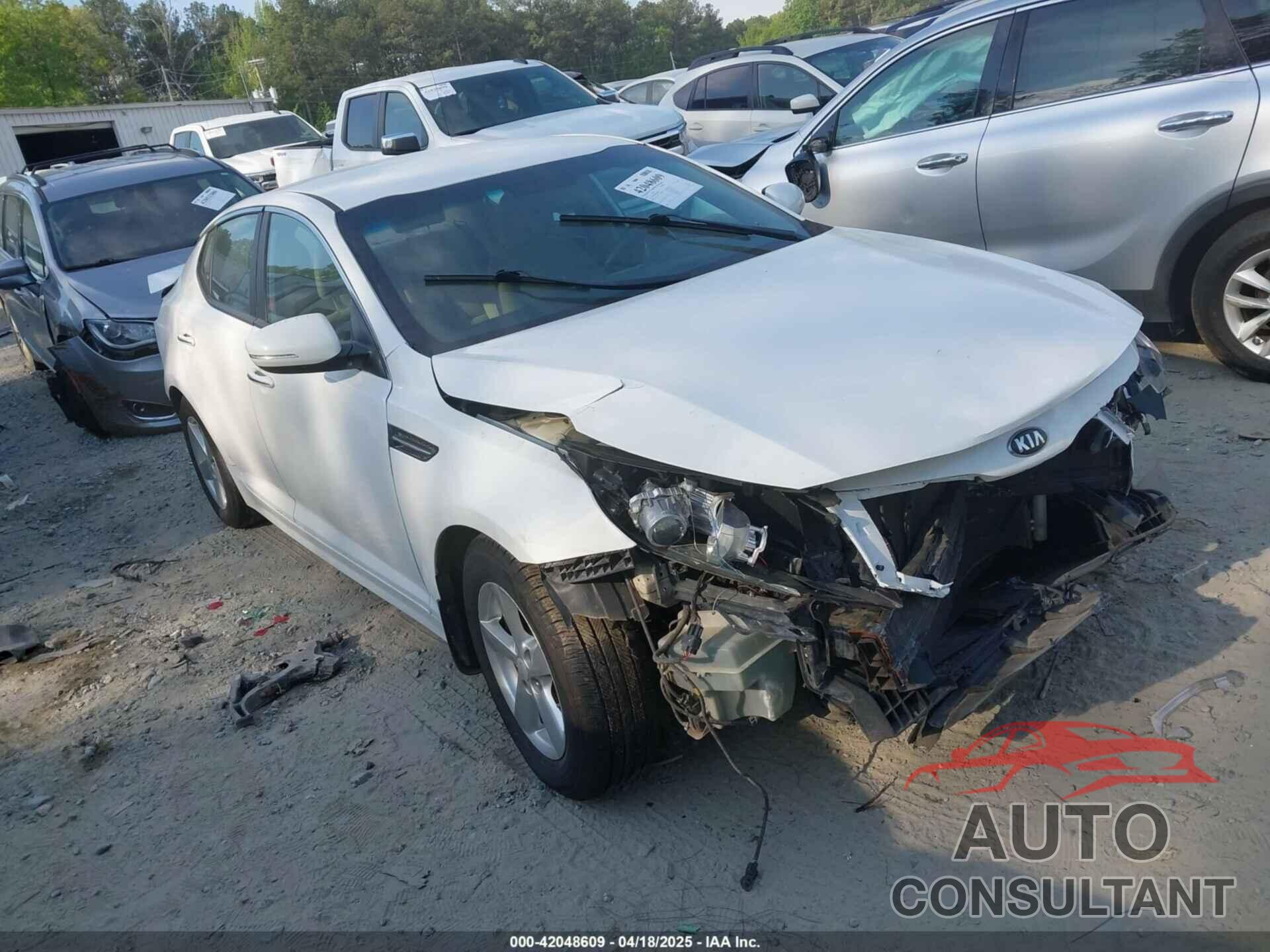 KIA OPTIMA 2015 - KNAGM4A79F5644899