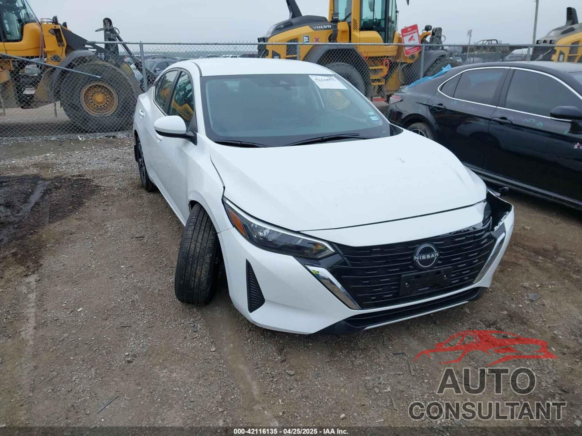 NISSAN SENTRA 2025 - 3N1AB8CV5SY275072