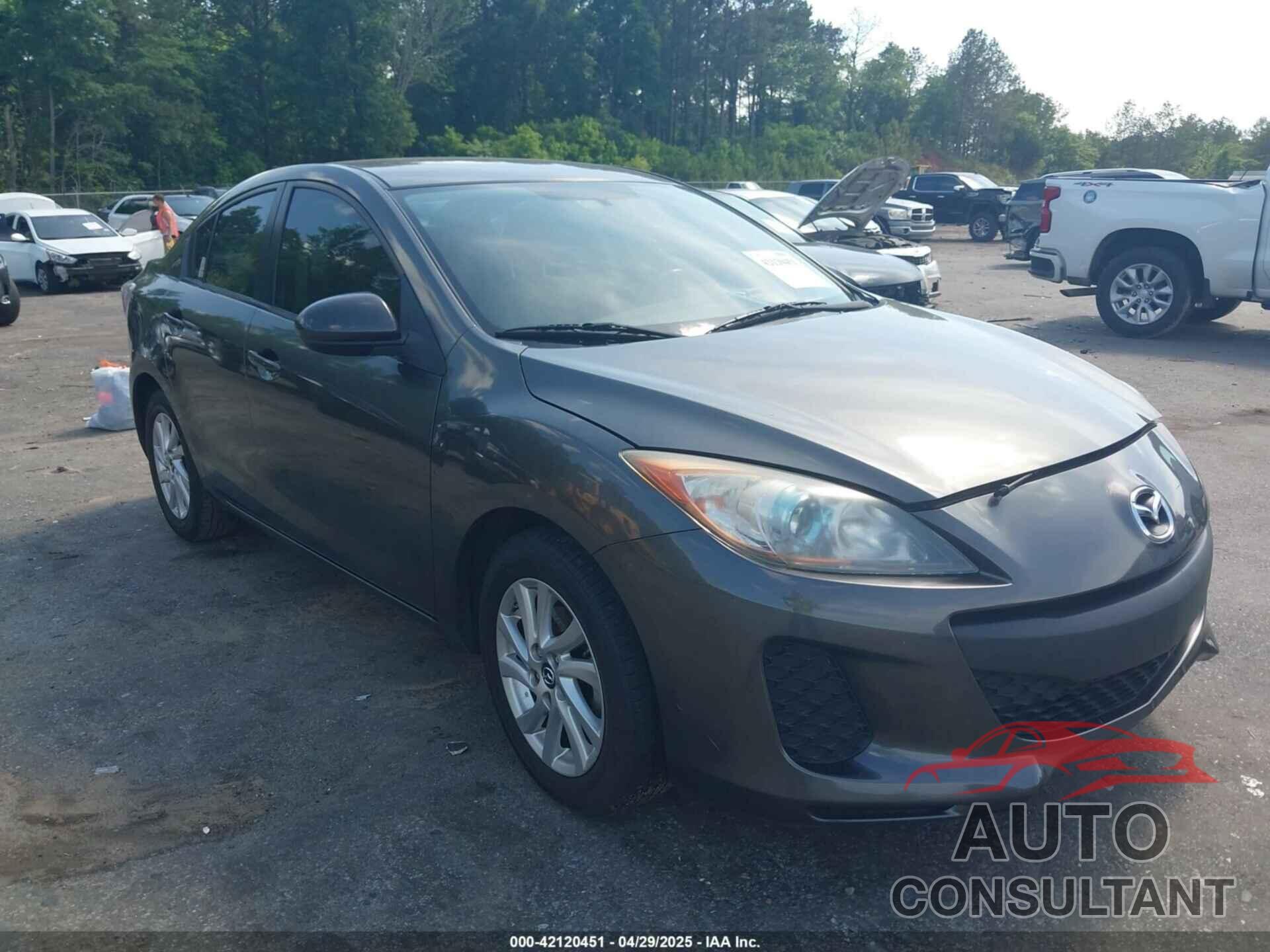 MAZDA MAZDA3 2013 - JM1BL1V73D1740265