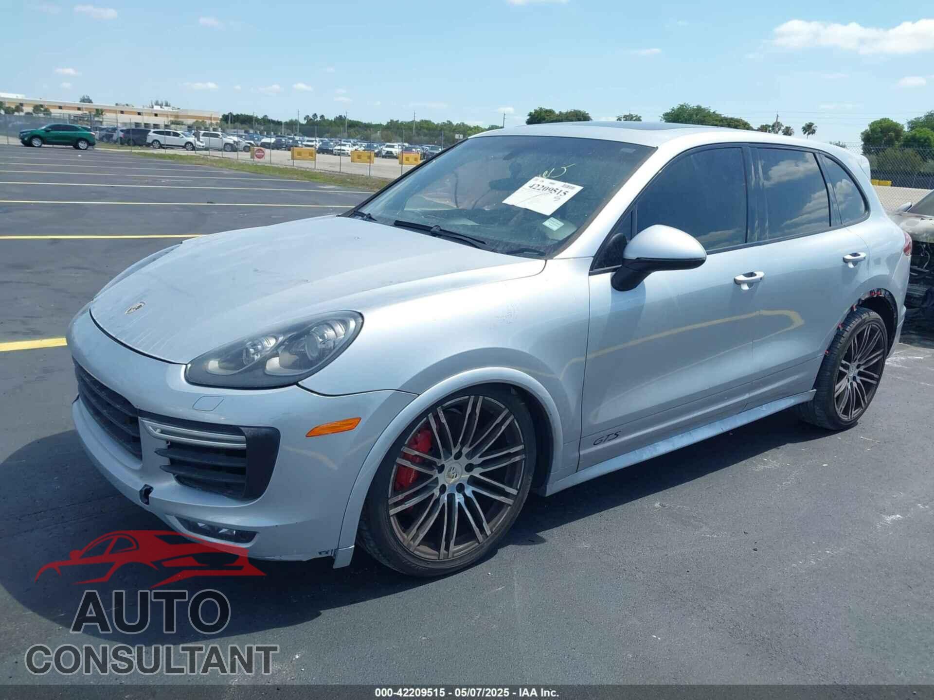 PORSCHE CAYENNE 2016 - WP1AD2A27GLA76018