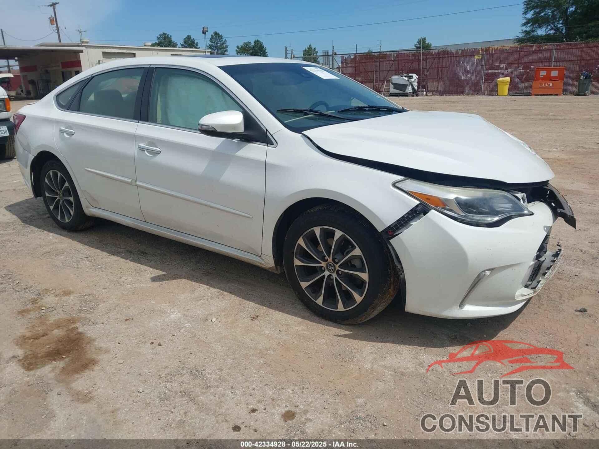 TOYOTA AVALON 2018 - 4T1BK1EB2JU267973