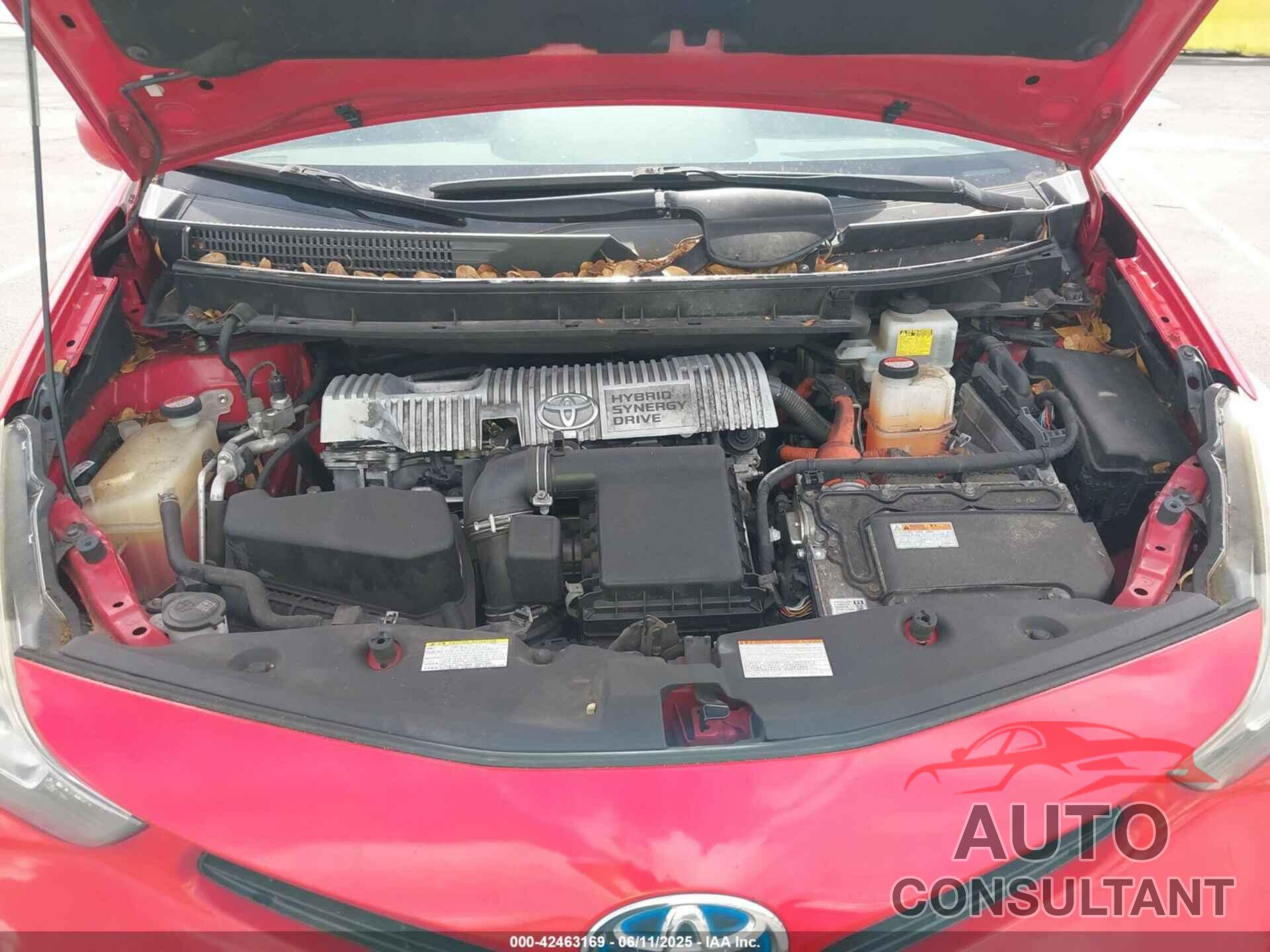TOYOTA PRIUS V 2016 - JTDZN3EU2GJ052093