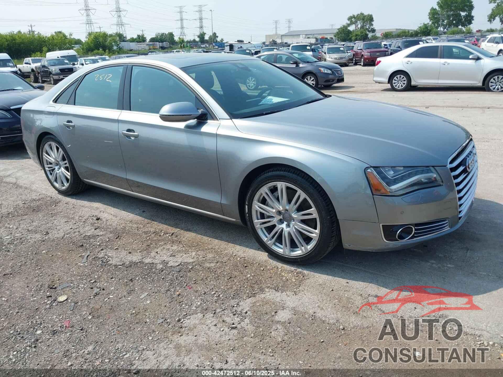 AUDI A8 2013 - WAUA2AFD5DN021950