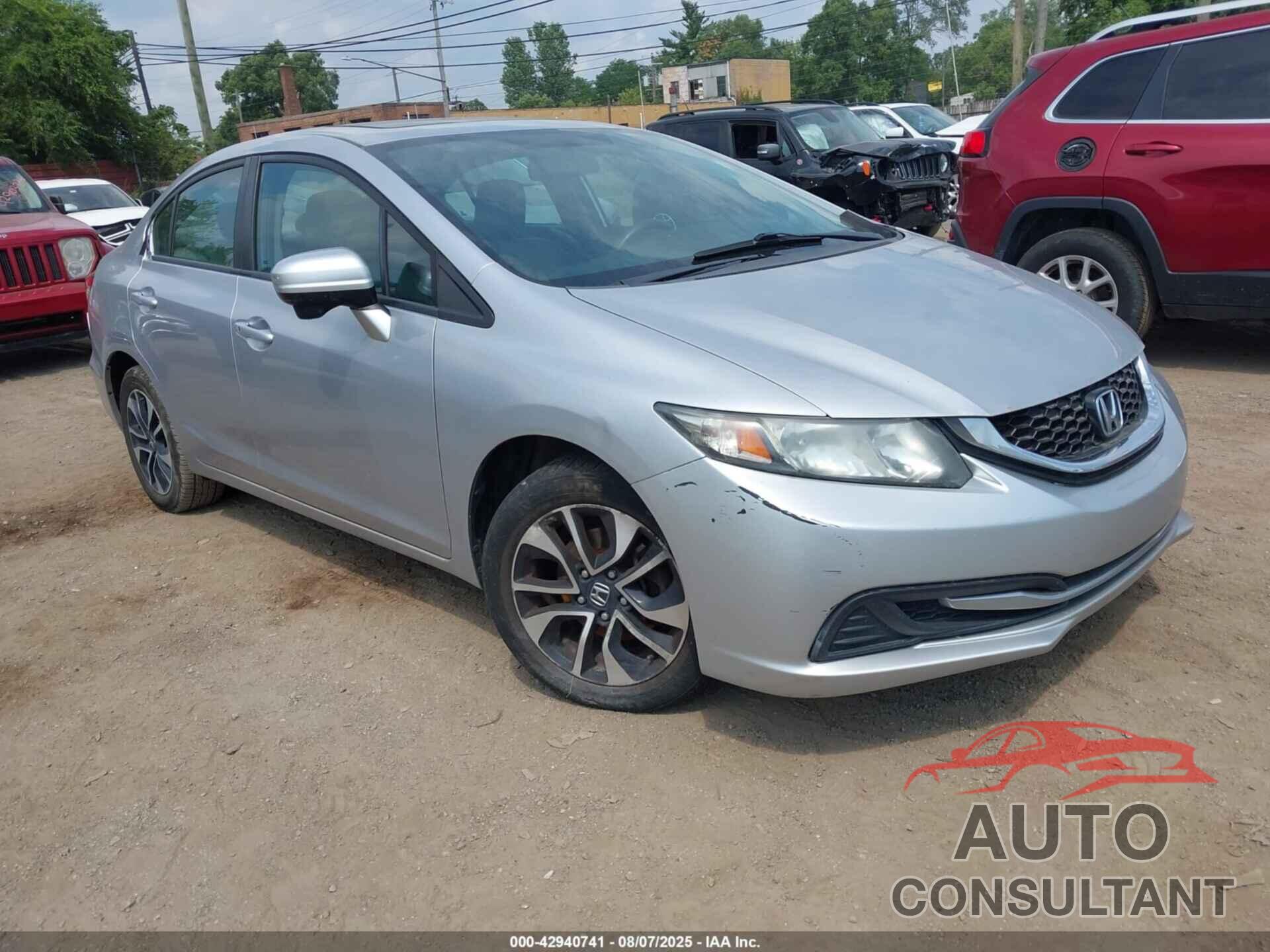 HONDA CIVIC 2014 - 19XFB2F89EE017729