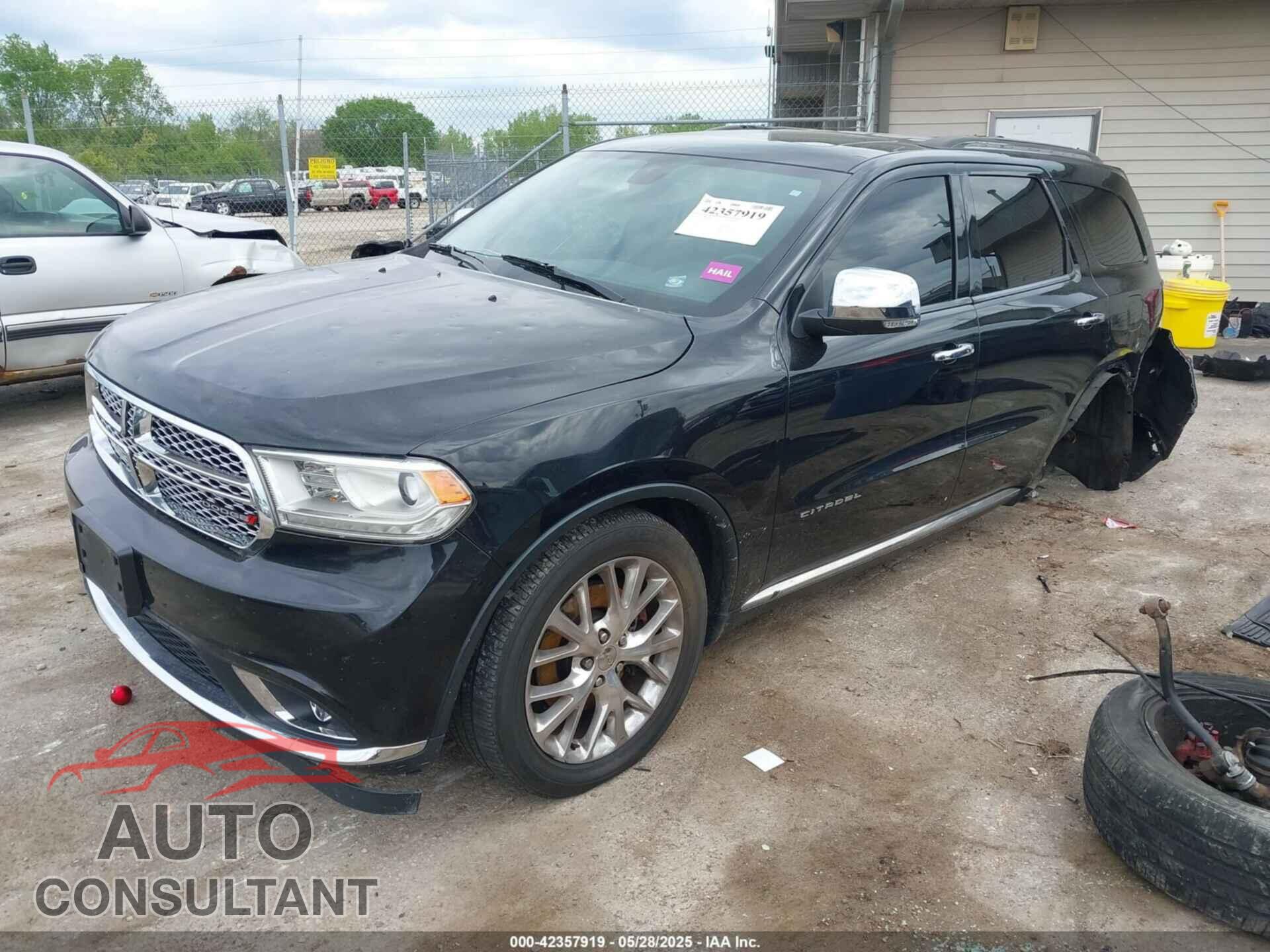 DODGE DURANGO 2014 - 1C4RDJEGXEC524883