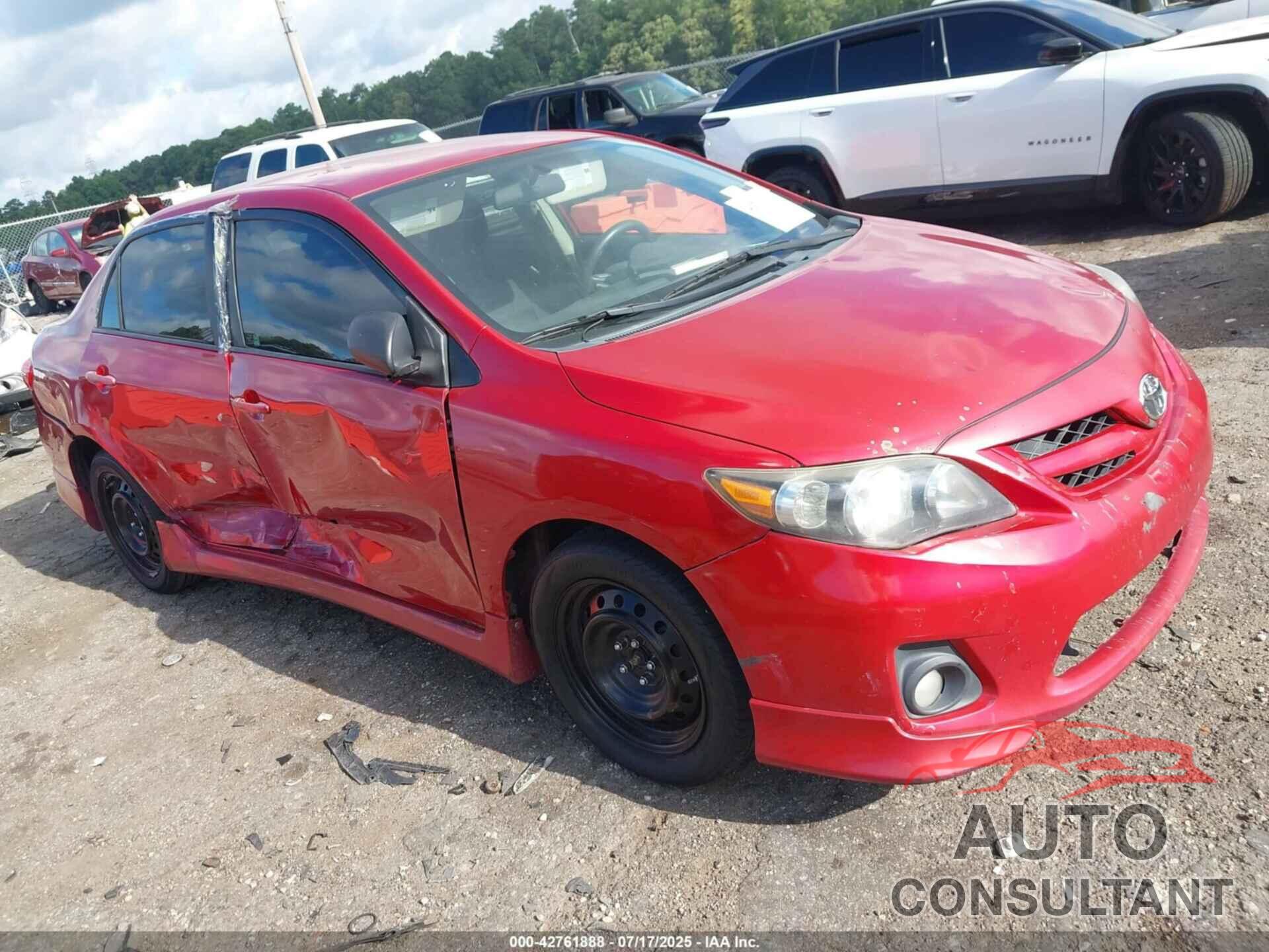 TOYOTA COROLLA 2011 - 2T1BU4EEXBC729124
