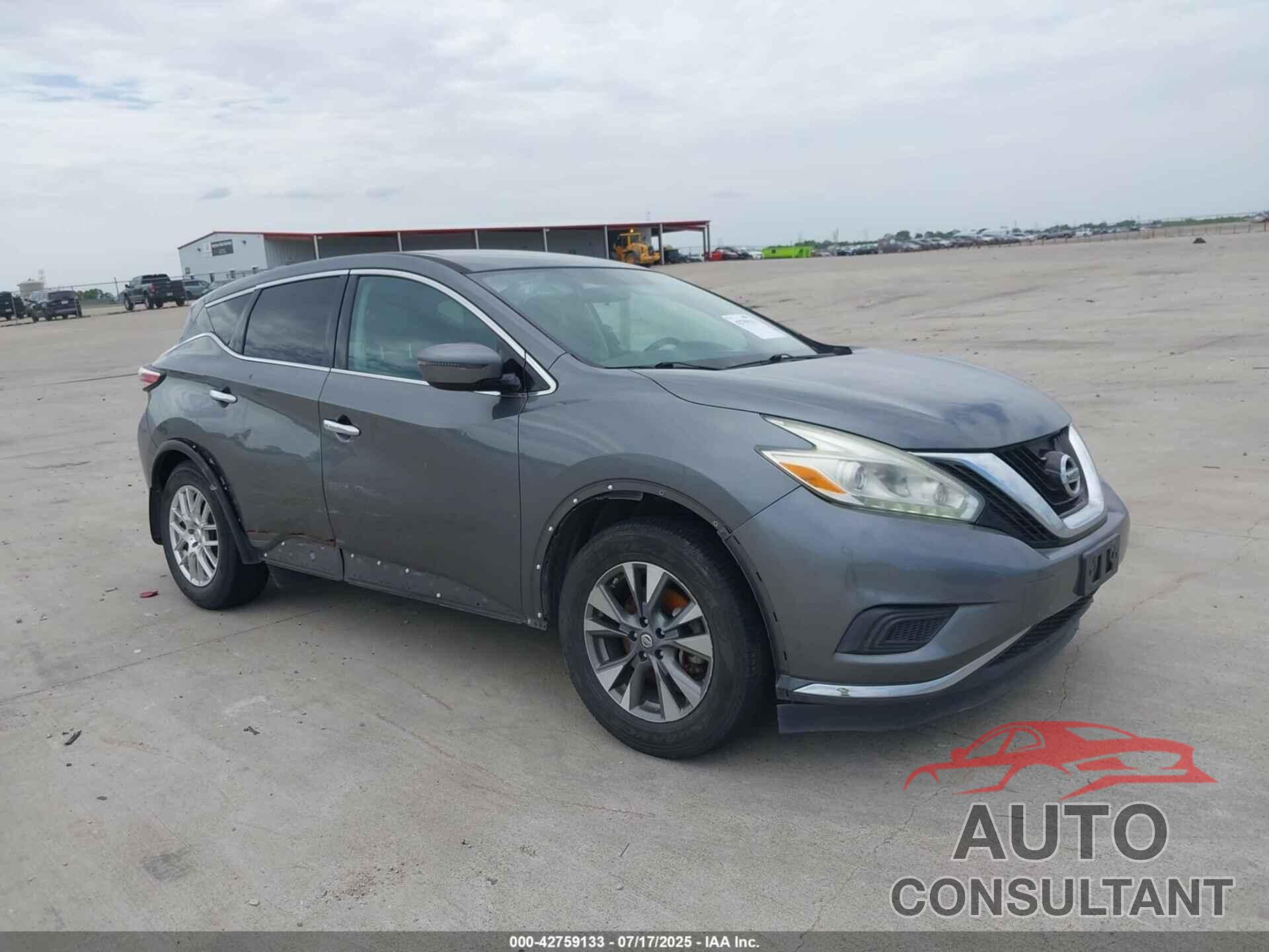 NISSAN MURANO 2016 - 5N1AZ2MG5GN170831