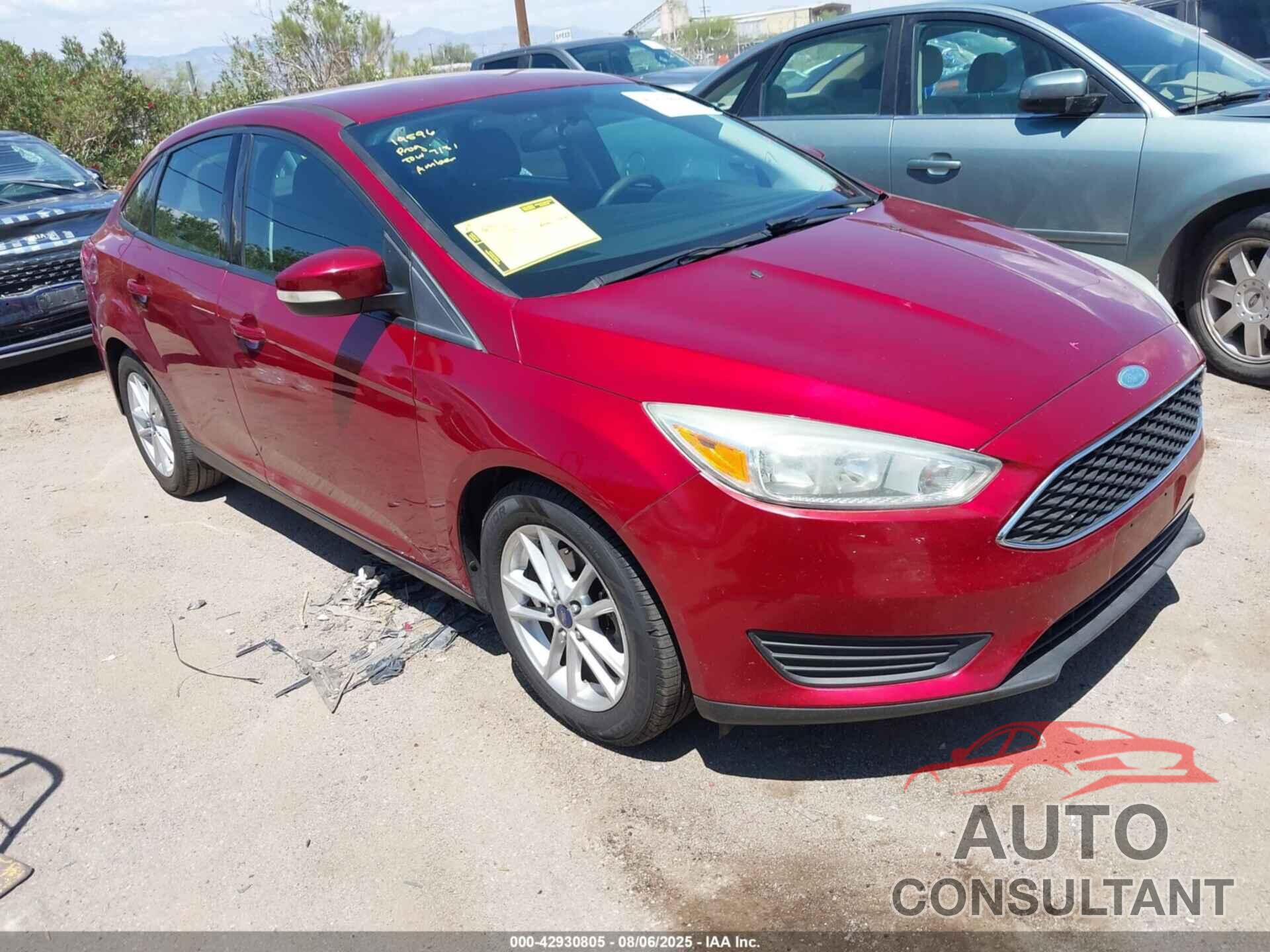 FORD FOCUS 2015 - 1FADP3F26FL316779