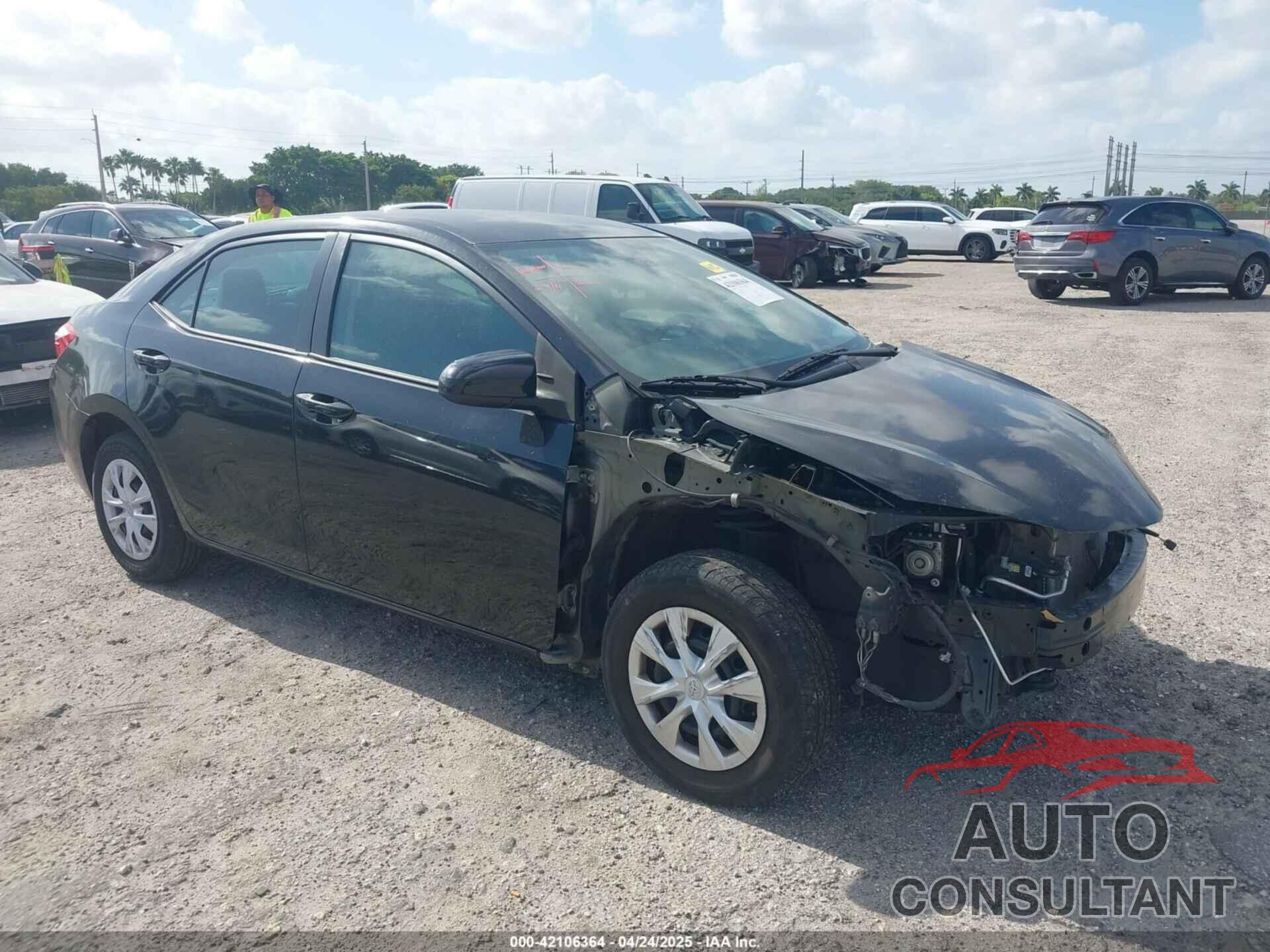 TOYOTA COROLLA 2016 - 2T1BURHE9GC637566