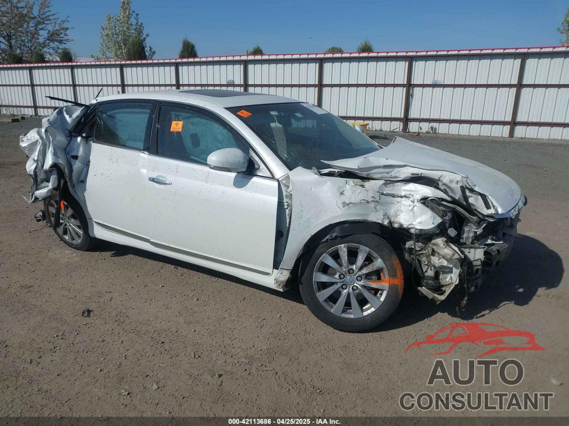 TOYOTA AVALON 2011 - 4T1BK3DB2BU371961