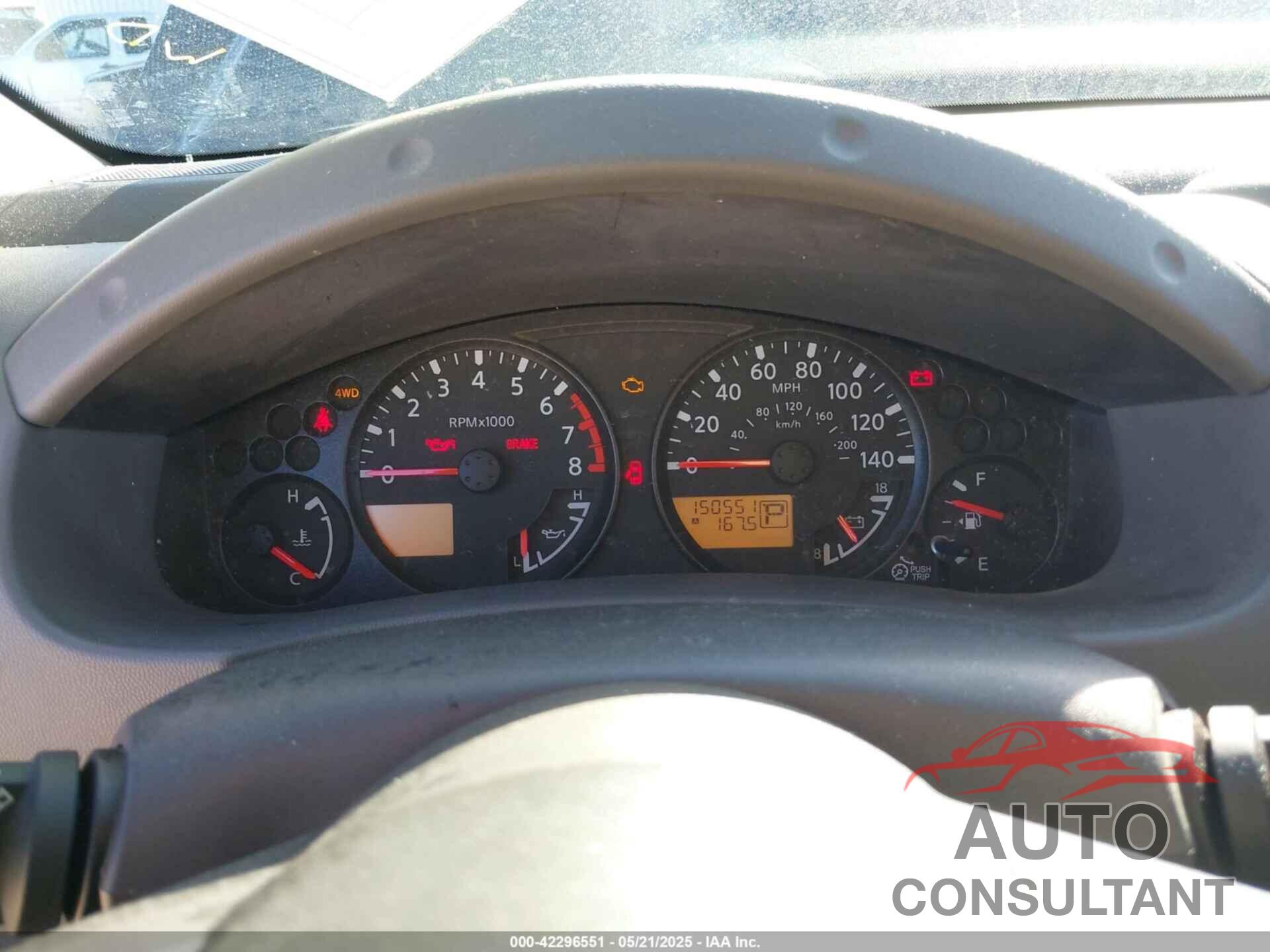 NISSAN XTERRA 2013 - 5N1AN0NW7DN816369