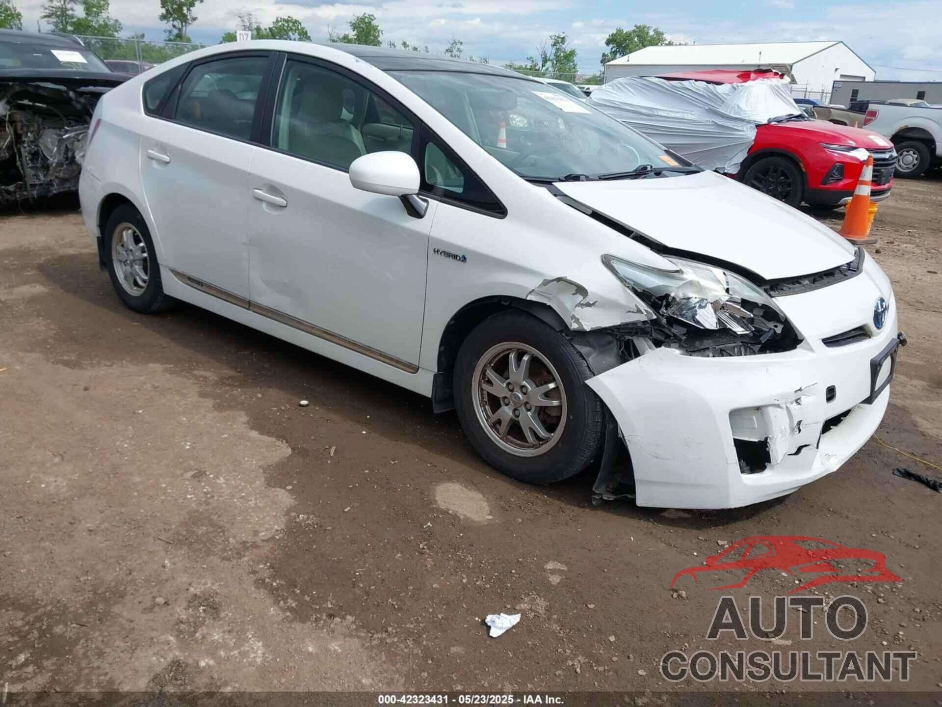 TOYOTA PRIUS 2010 - JTDKN3DU4A0002845
