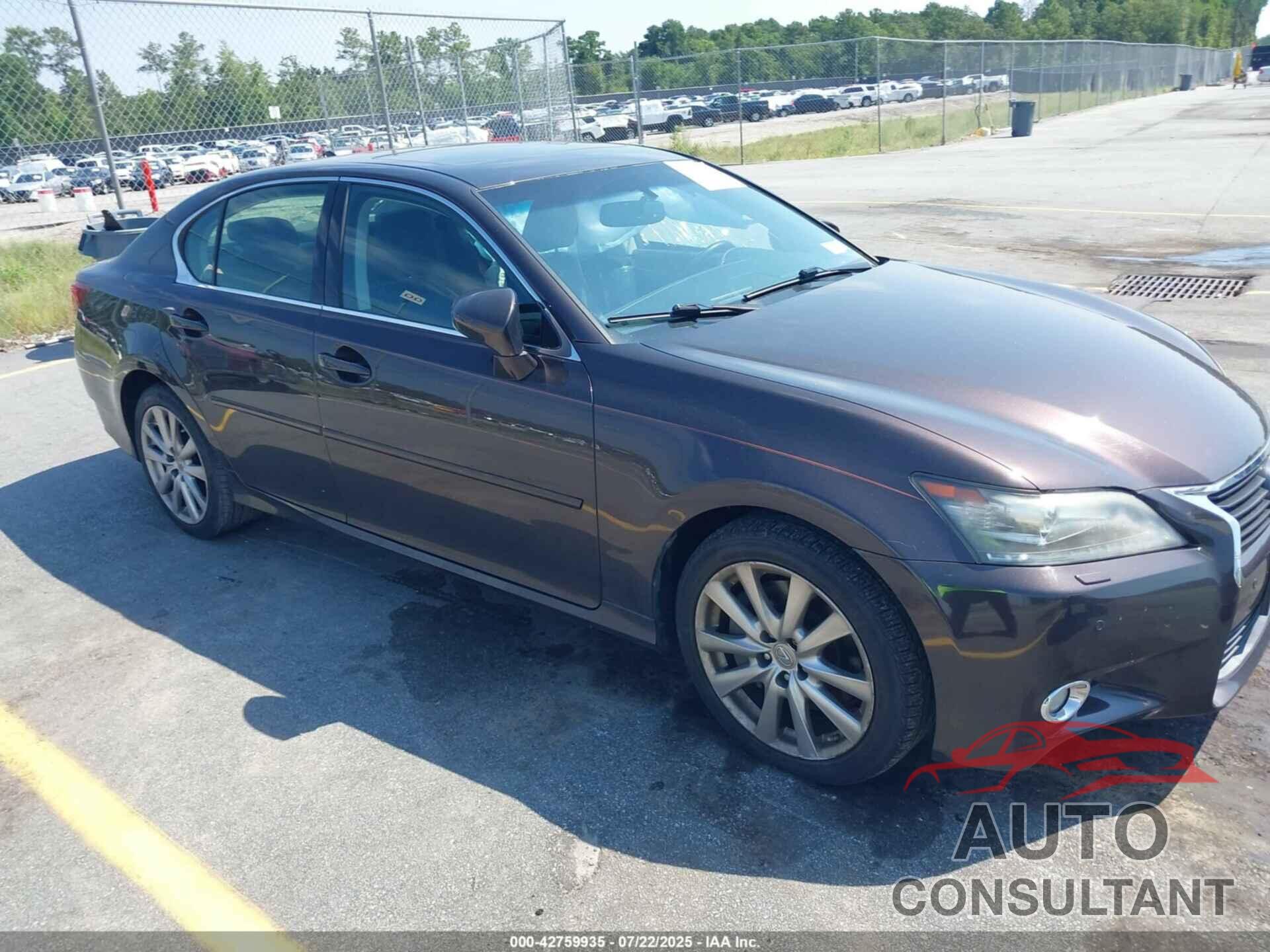 LEXUS GS 350 2013 - JTHCE1BL0D5005265