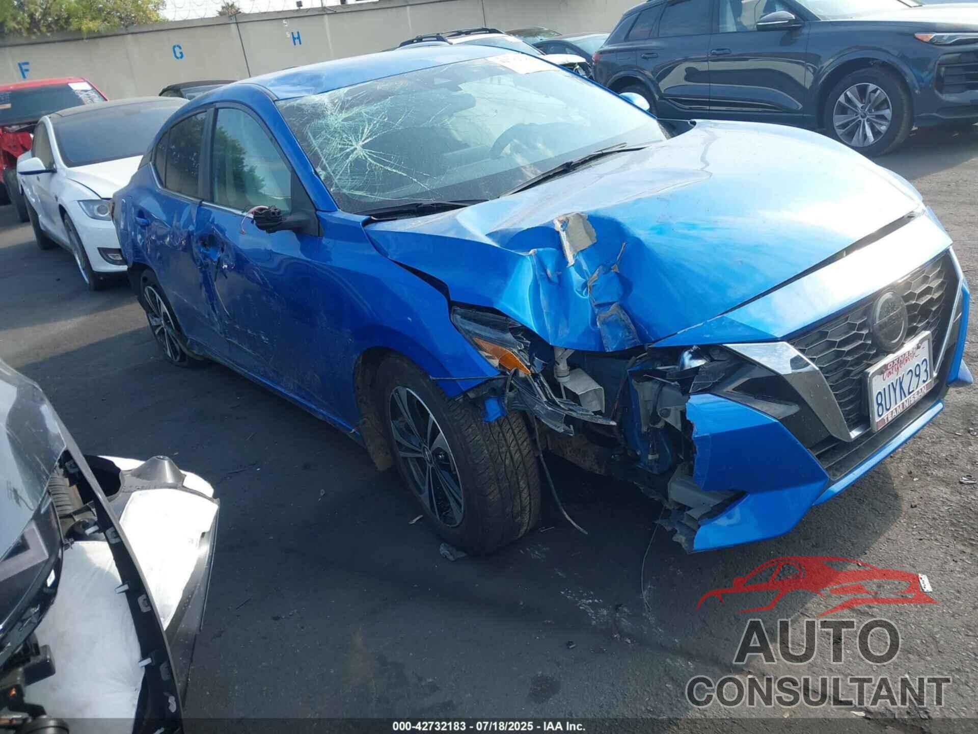 NISSAN SENTRA 2021 - 3N1AB8CV5MY231673