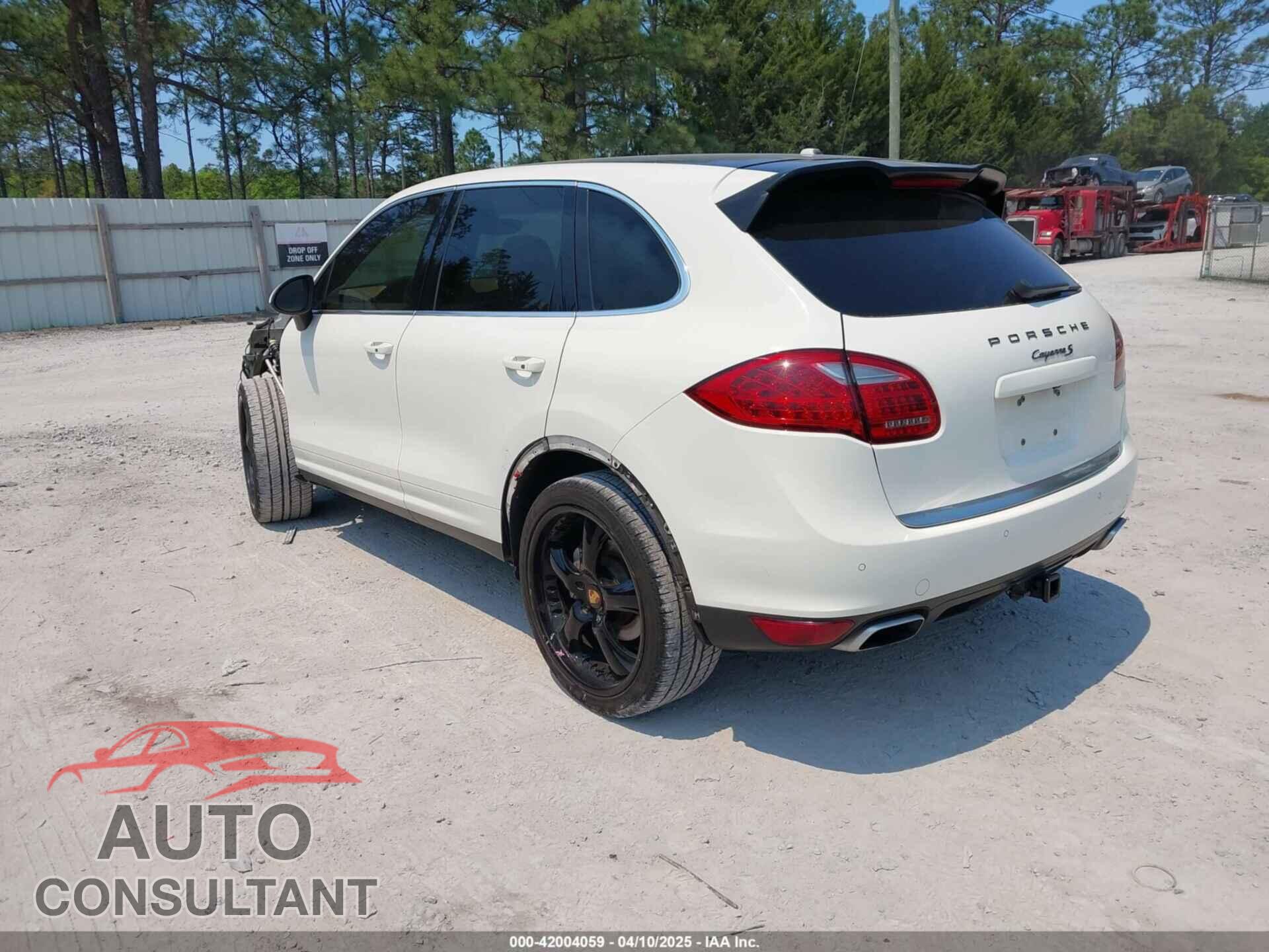 PORSCHE CAYENNE 2012 - WP1AB2A29CLA43330