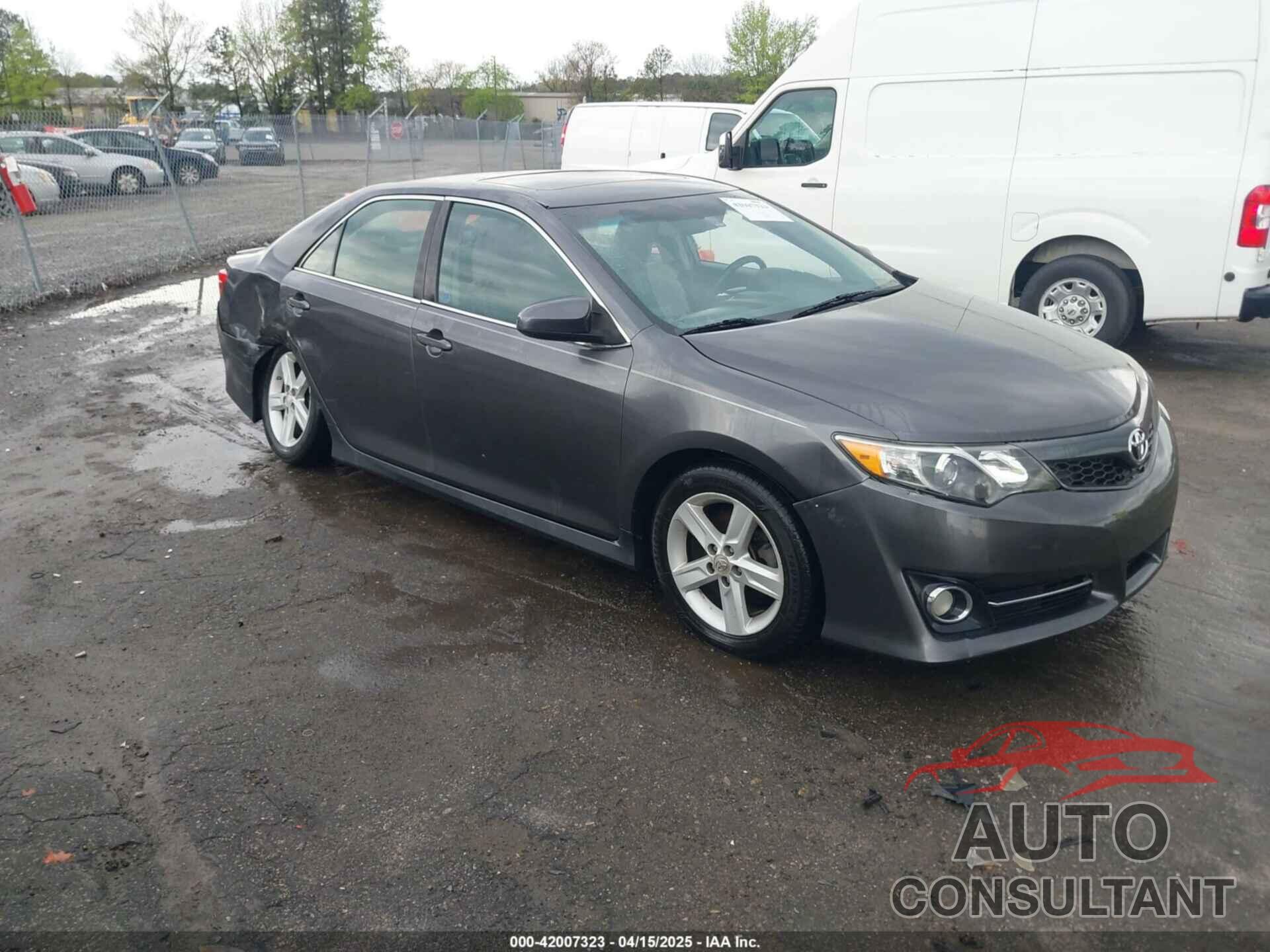 TOYOTA CAMRY 2012 - 4T1BF1FK6CU128502