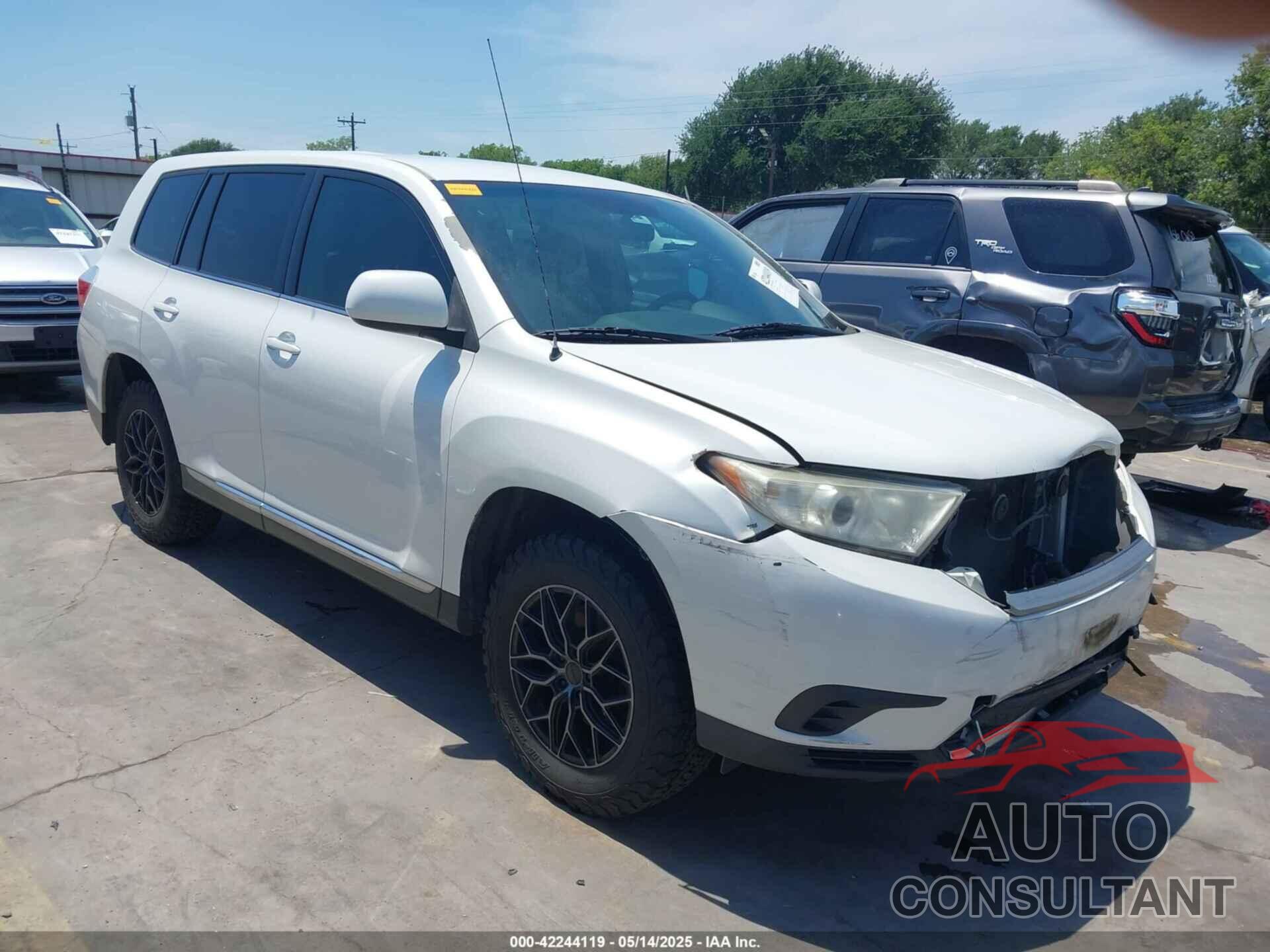 TOYOTA HIGHLANDER 2011 - 5TDZK3EH7BS046362
