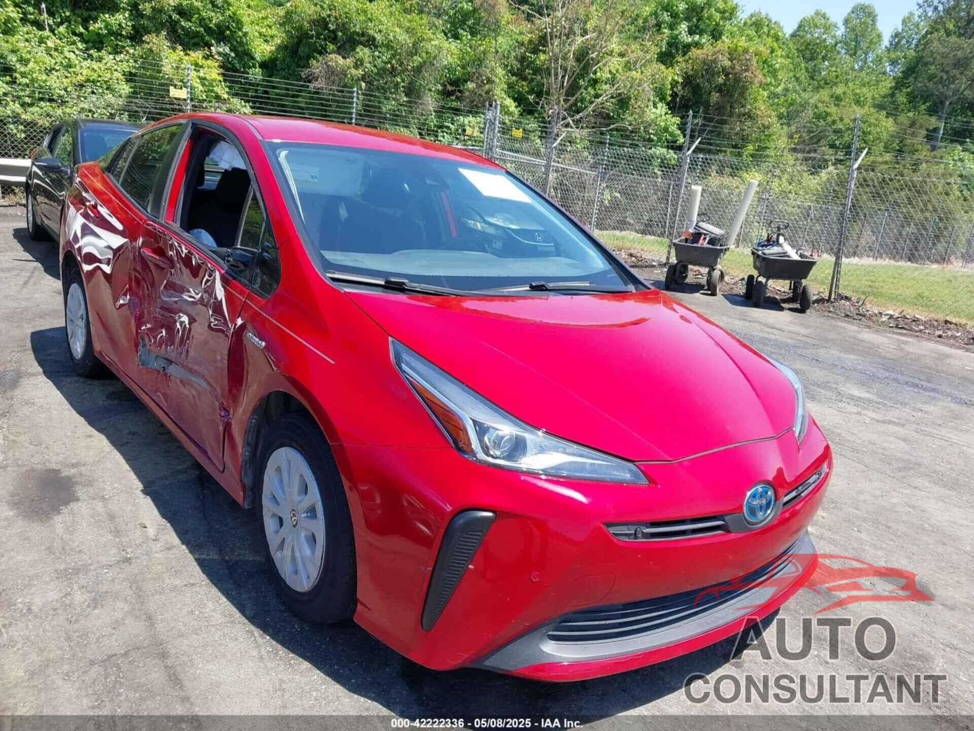 TOYOTA PRIUS 2019 - JTDKARFU1K3086702