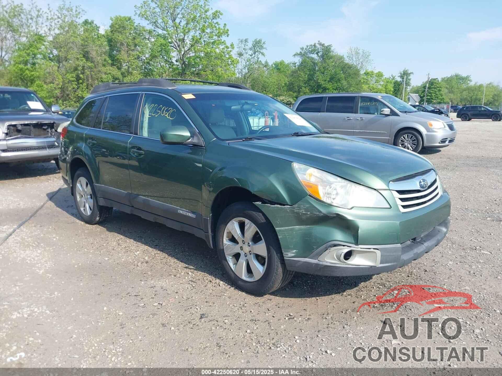 SUBARU OUTBACK 2011 - 4S4BRBCC4B3358408